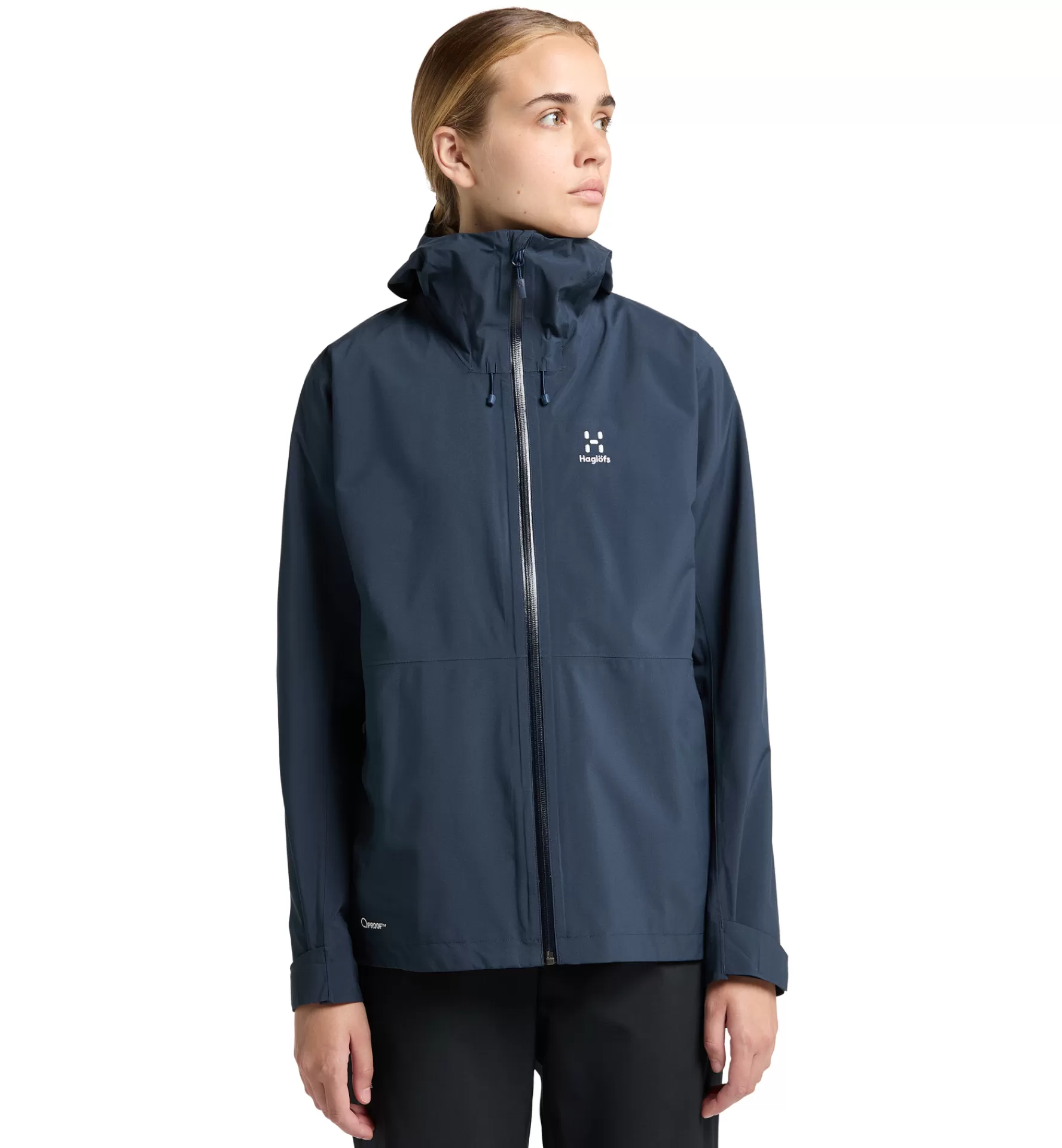 Flash Sale Haglöfs Aria Proof Jacket Women Tarn Blue