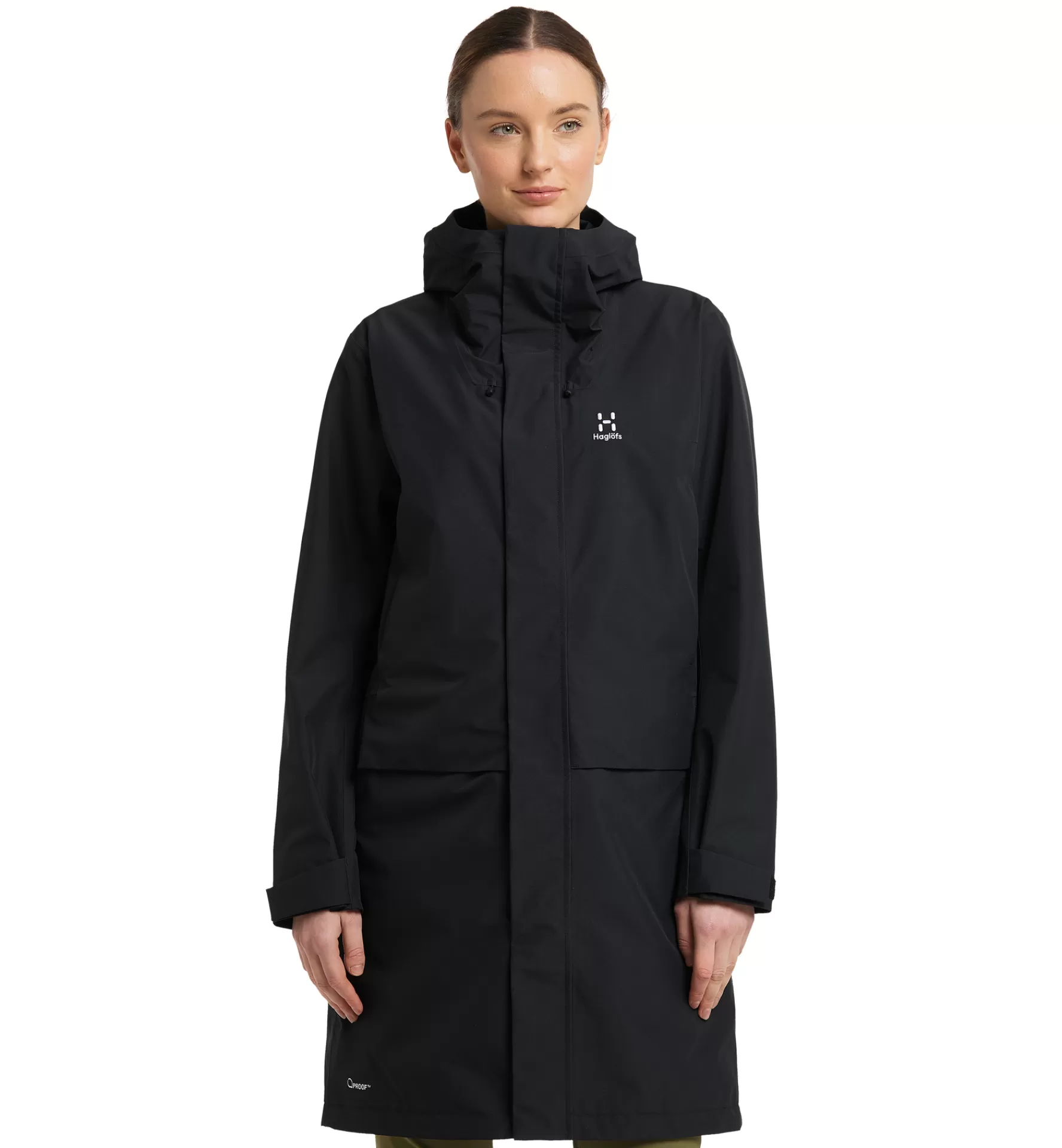 Clearance Haglöfs Aria Proof Parka Women True Black