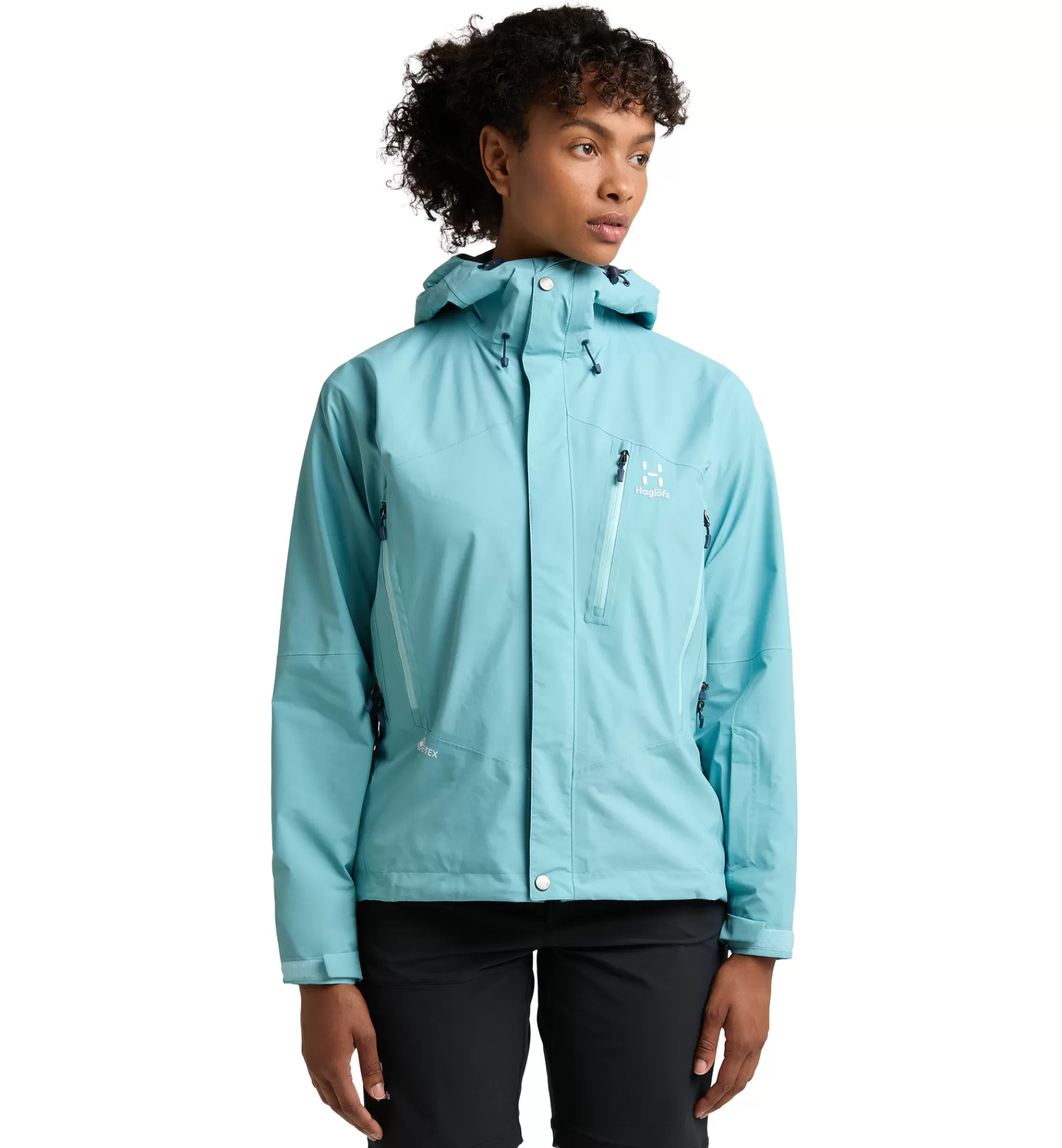 Online Haglöfs Astral GTX Jacket Women Frost Blue