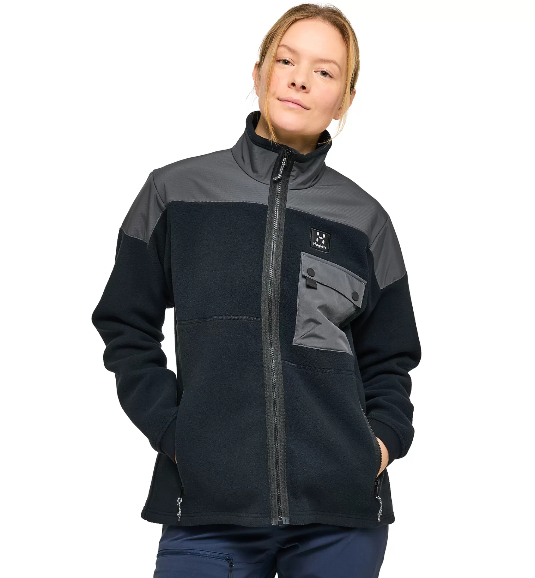 Cheap Haglöfs Avesta Hybrid Jacket Women True Black