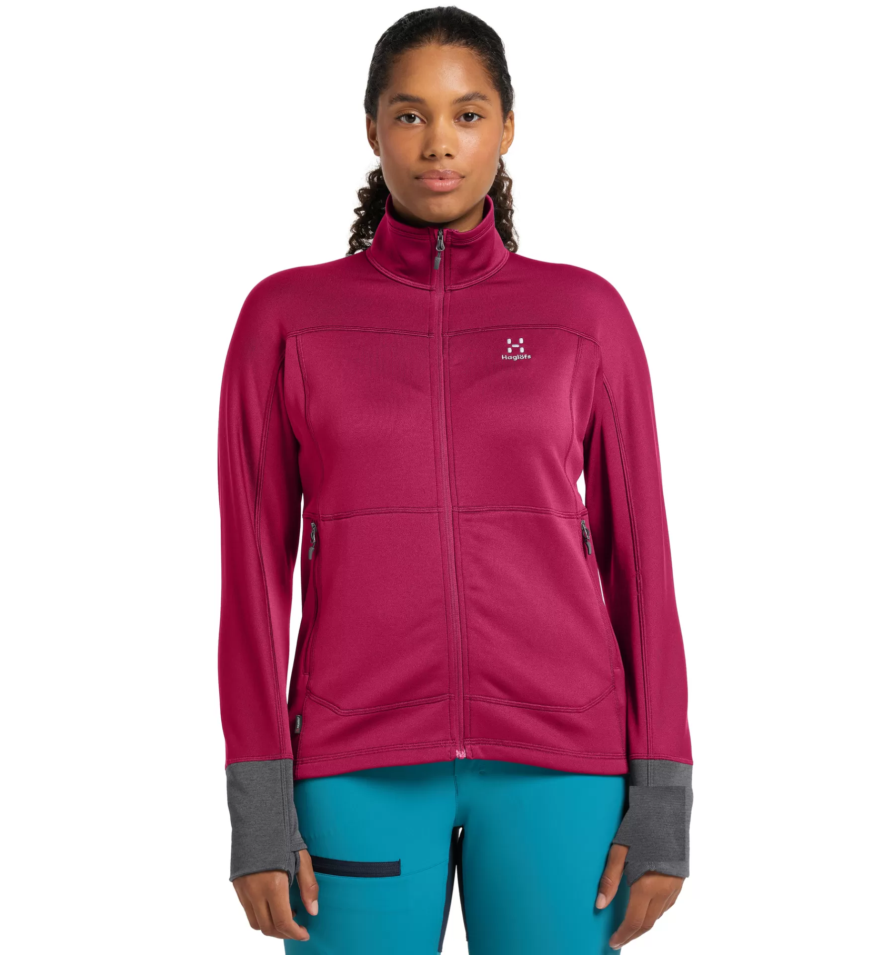 Flash Sale Haglöfs Betula Jacket Women Deep Pink/Magnetite