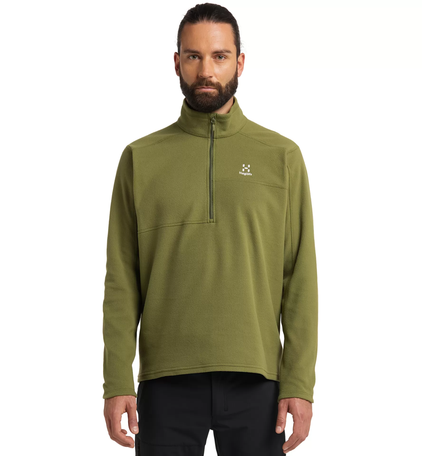 Online Haglöfs Buteo 1/2 Zip Men Olive Green