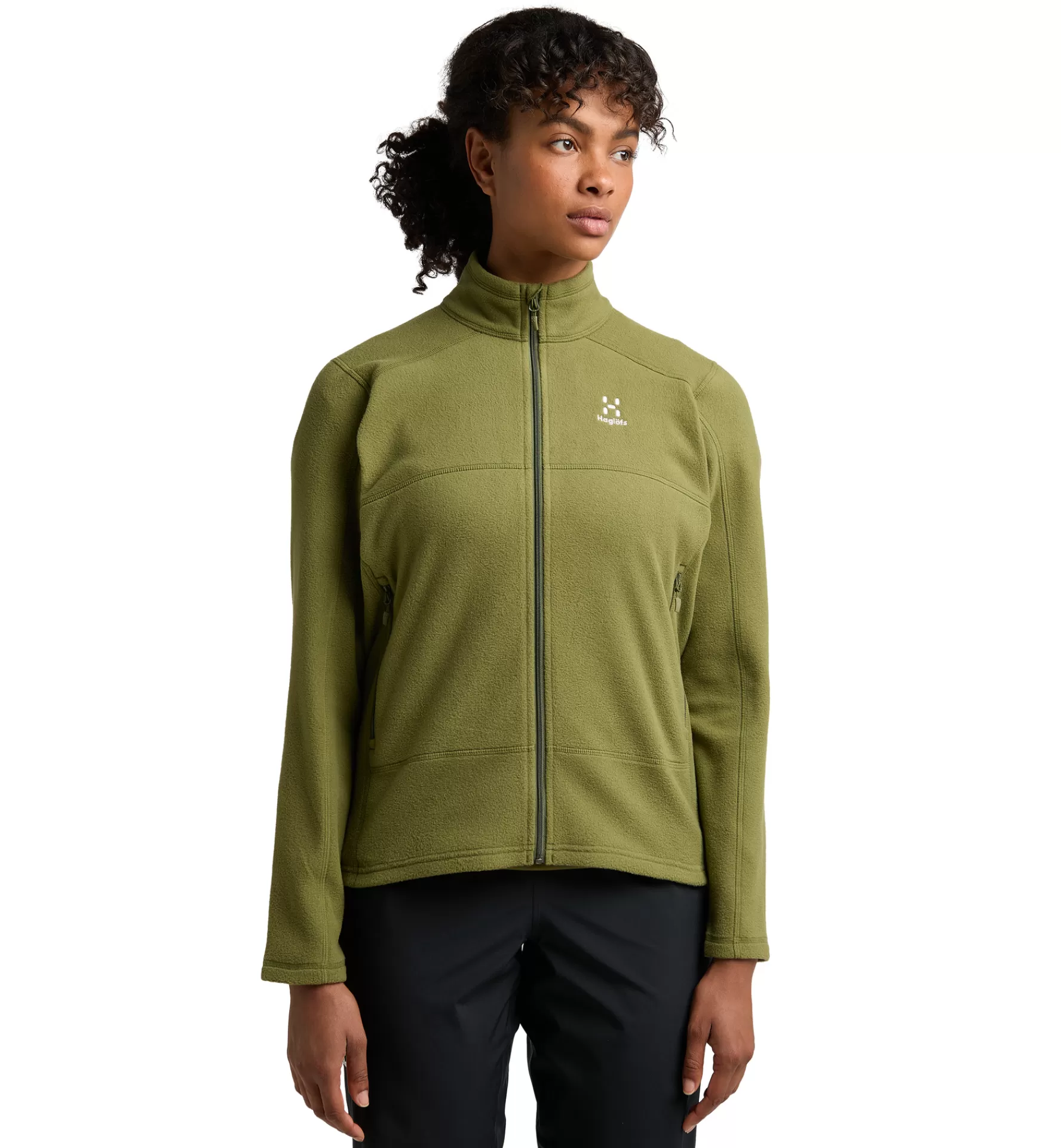 Shop Haglöfs Buteo Mid Jacket Women Olive Green