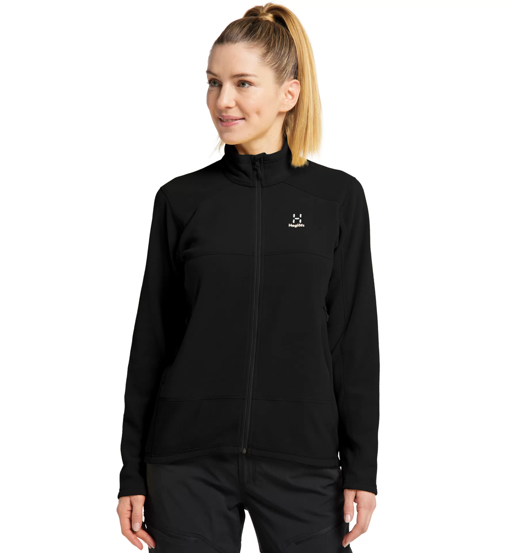 Shop Haglöfs Buteo Mid Jacket Women True Black