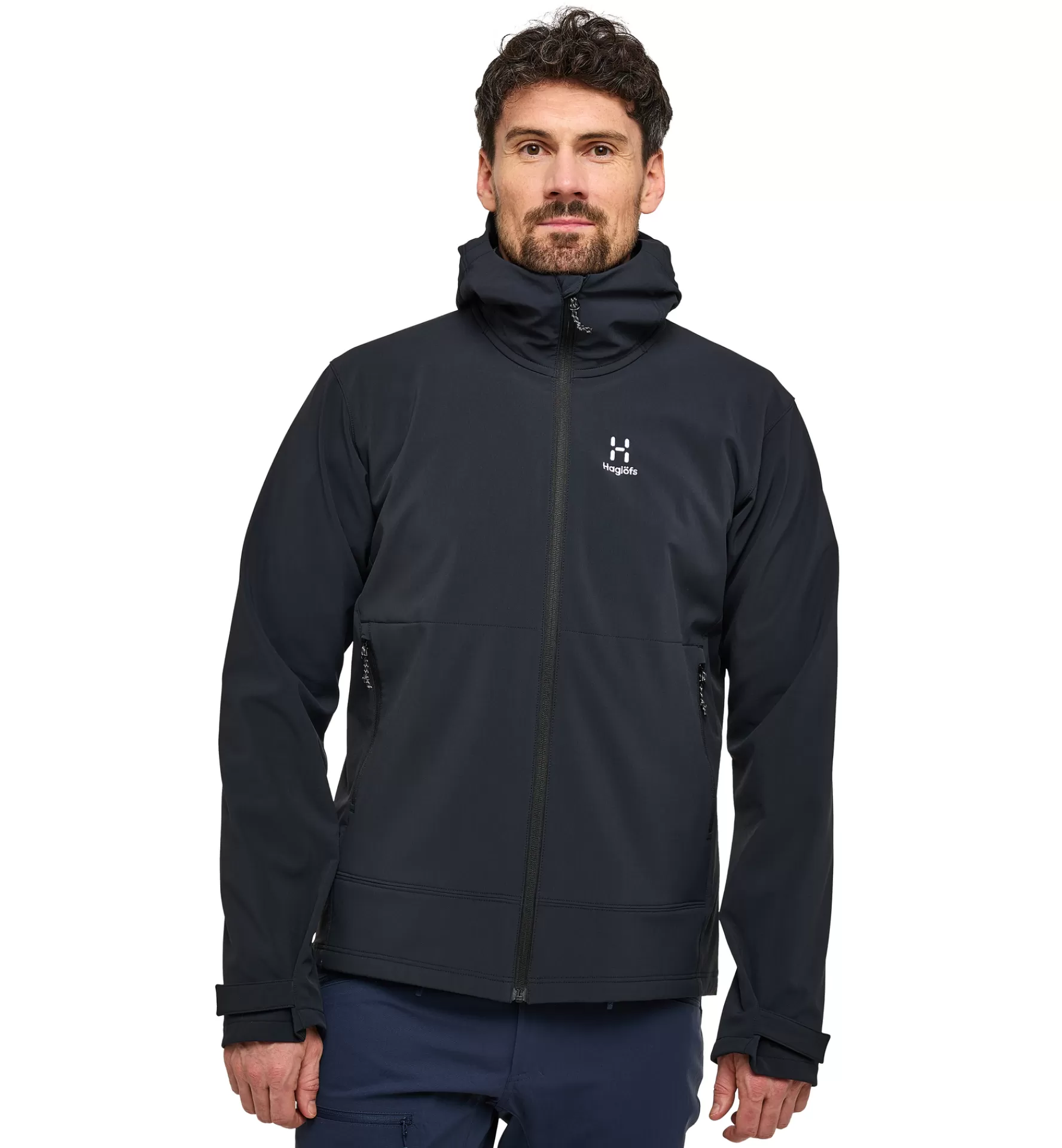 Fashion Haglöfs Chilly Softshell Hood Men True Black