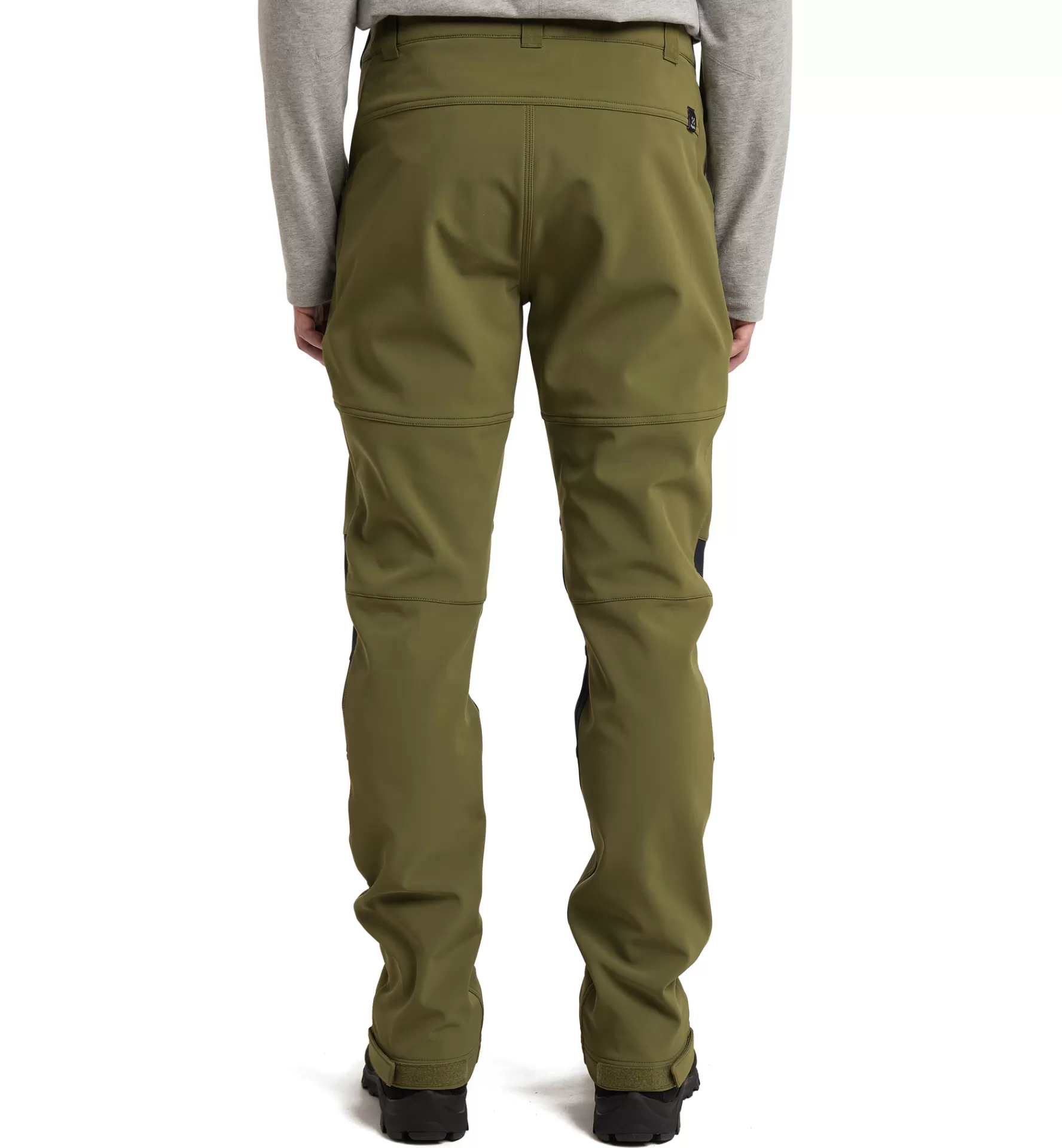 Outlet Haglöfs Chilly Softshell Pant Men Olive Green/True Black