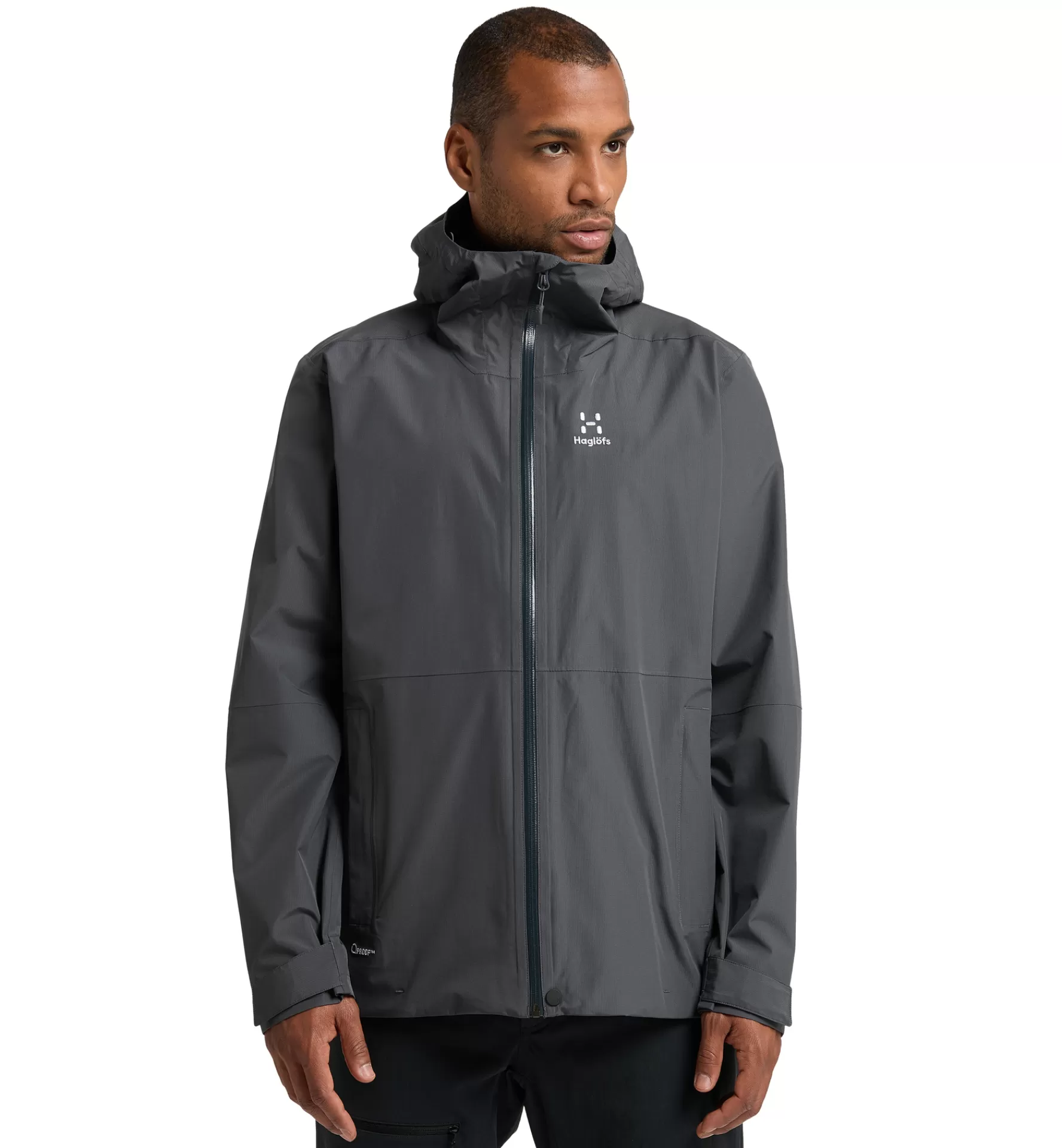 Clearance Haglöfs Finch Proof Jacket Men Magnetite