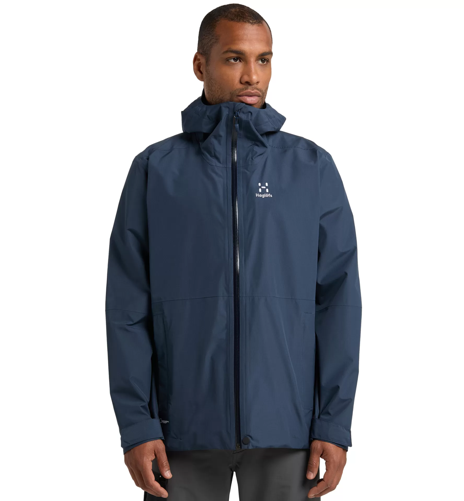 Fashion Haglöfs Finch Proof Jacket Men Tarn Blue