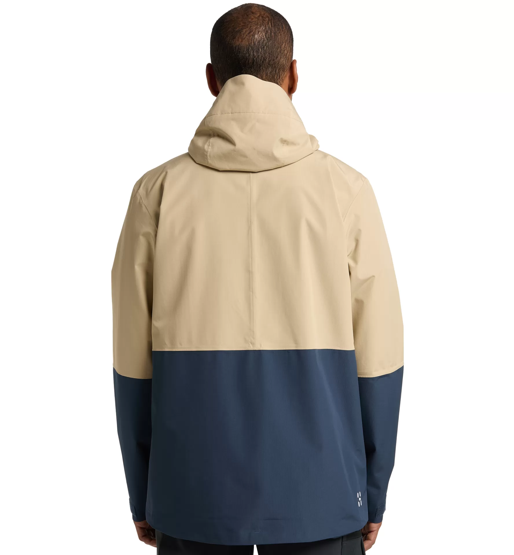 Best Haglöfs Finch Proof Jacket Men Sand/Tarn blue