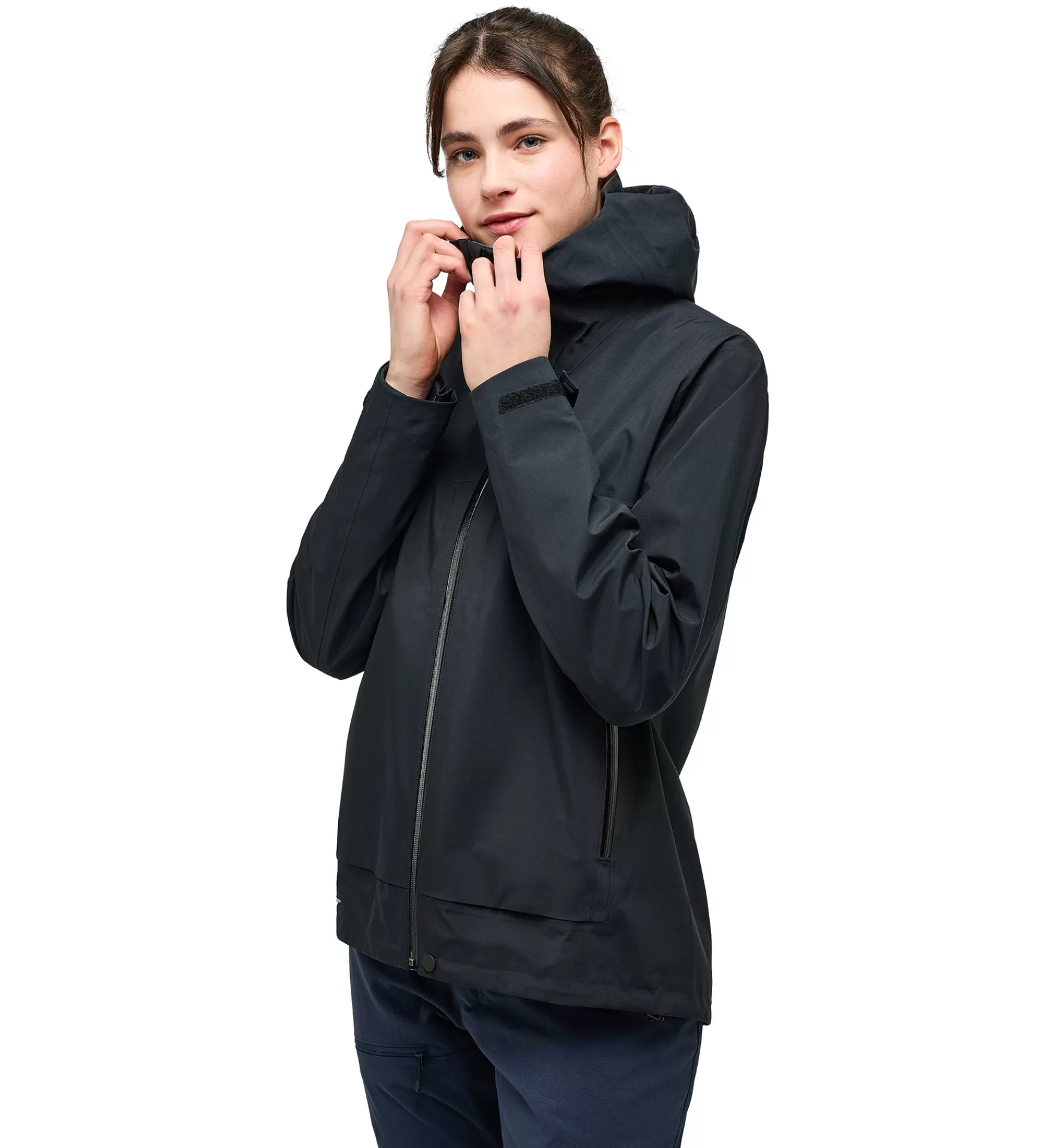 Discount Haglöfs Front Proof Jacket Women True Black