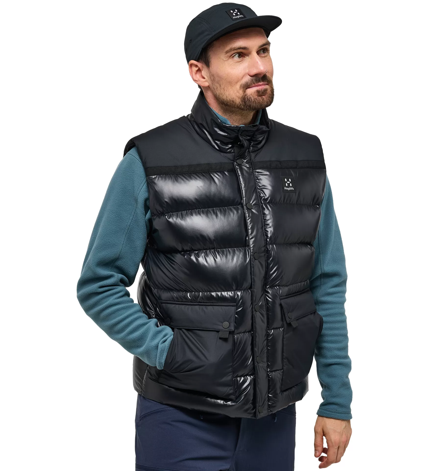 Cheap Haglöfs Funäs Down Vest Men True Black