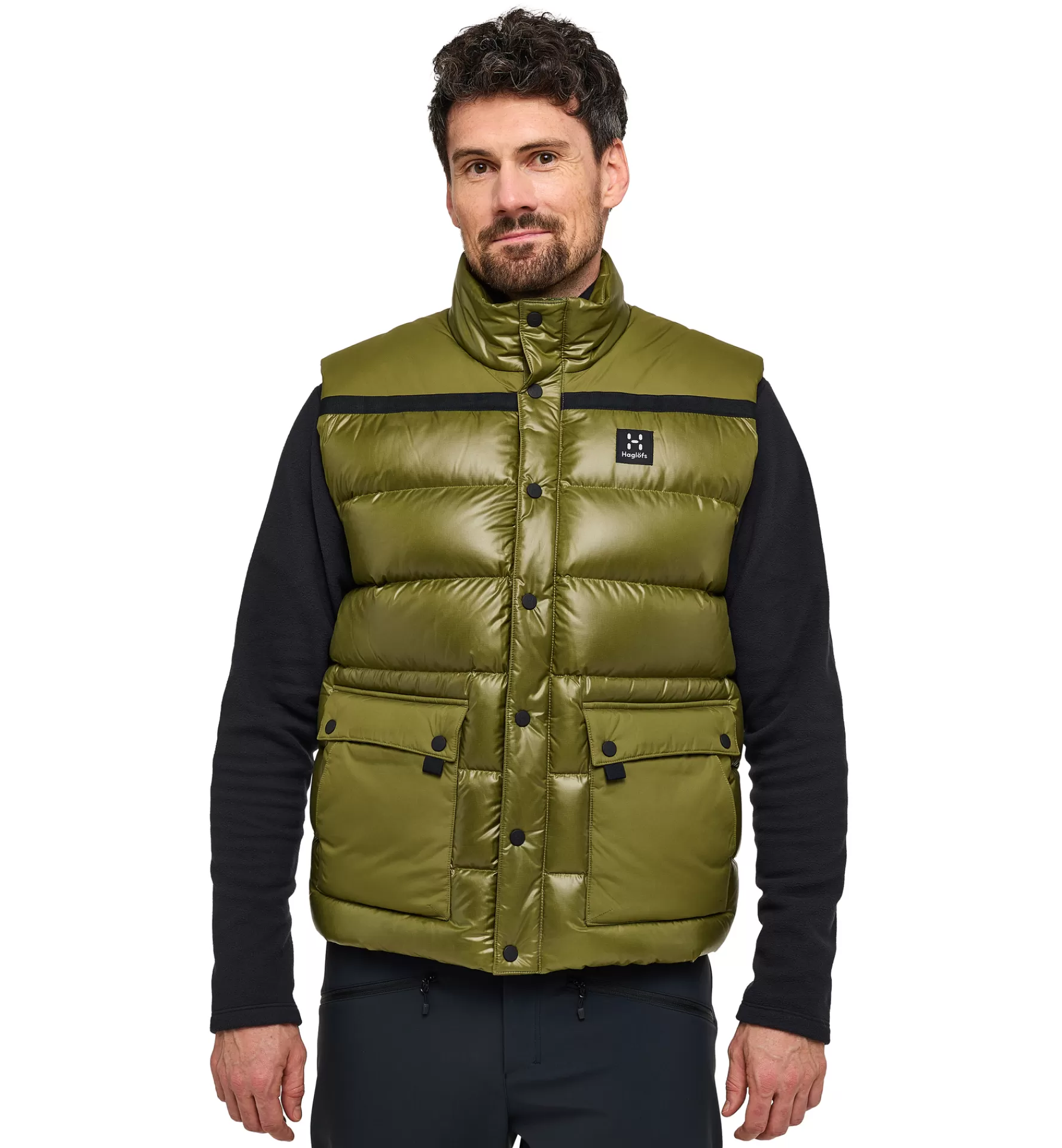 Flash Sale Haglöfs Funäs Down Vest Men Olive Green