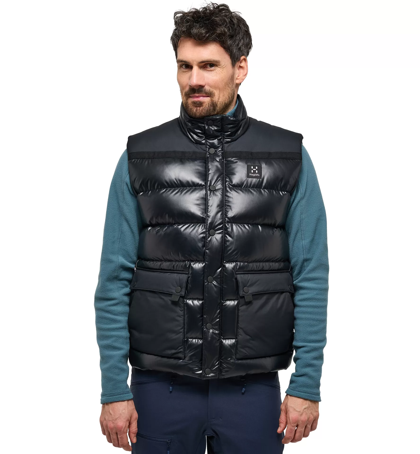 Cheap Haglöfs Funäs Down Vest Men True Black