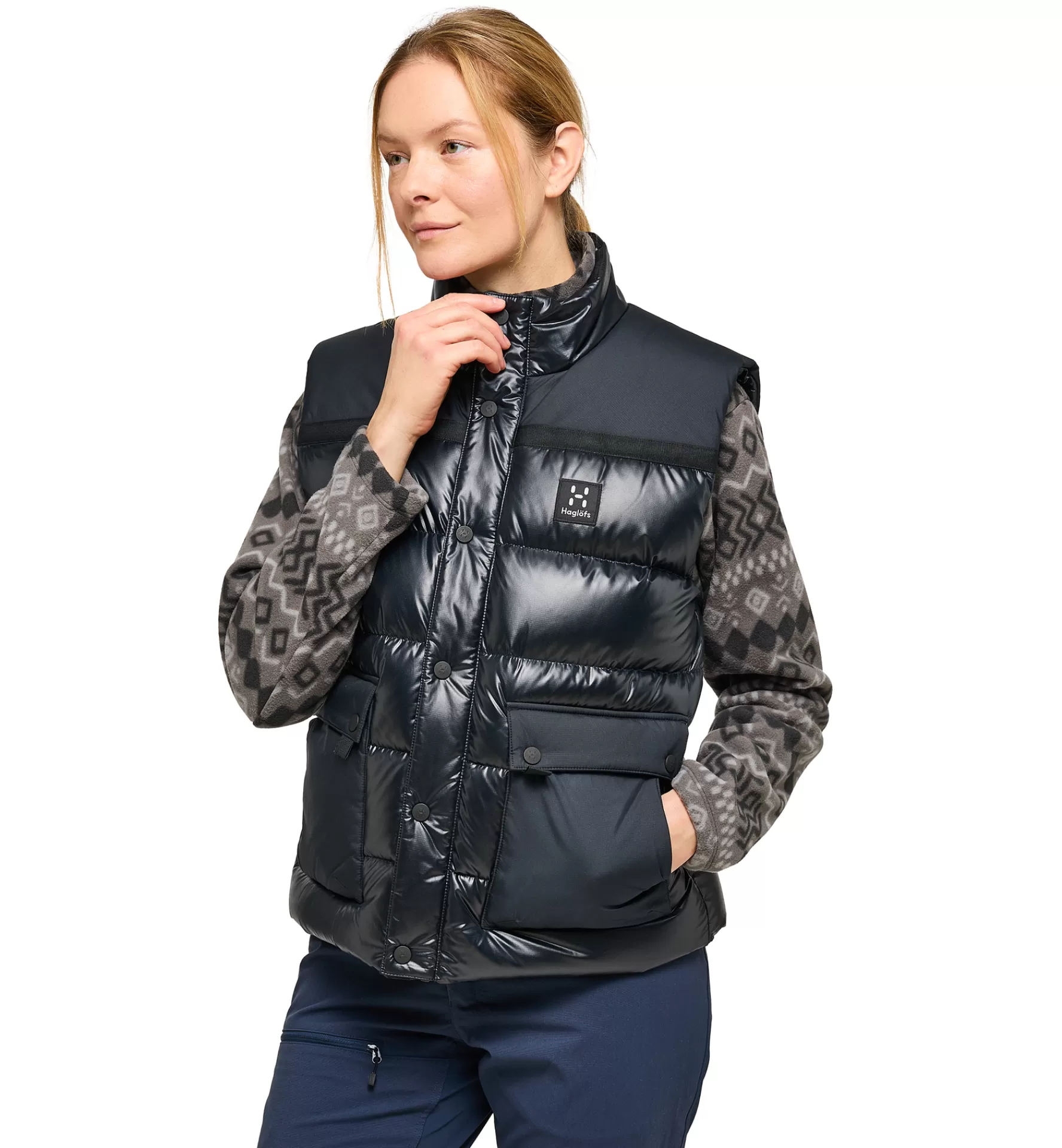 Best Haglöfs Funäs Down Vest Women True Black