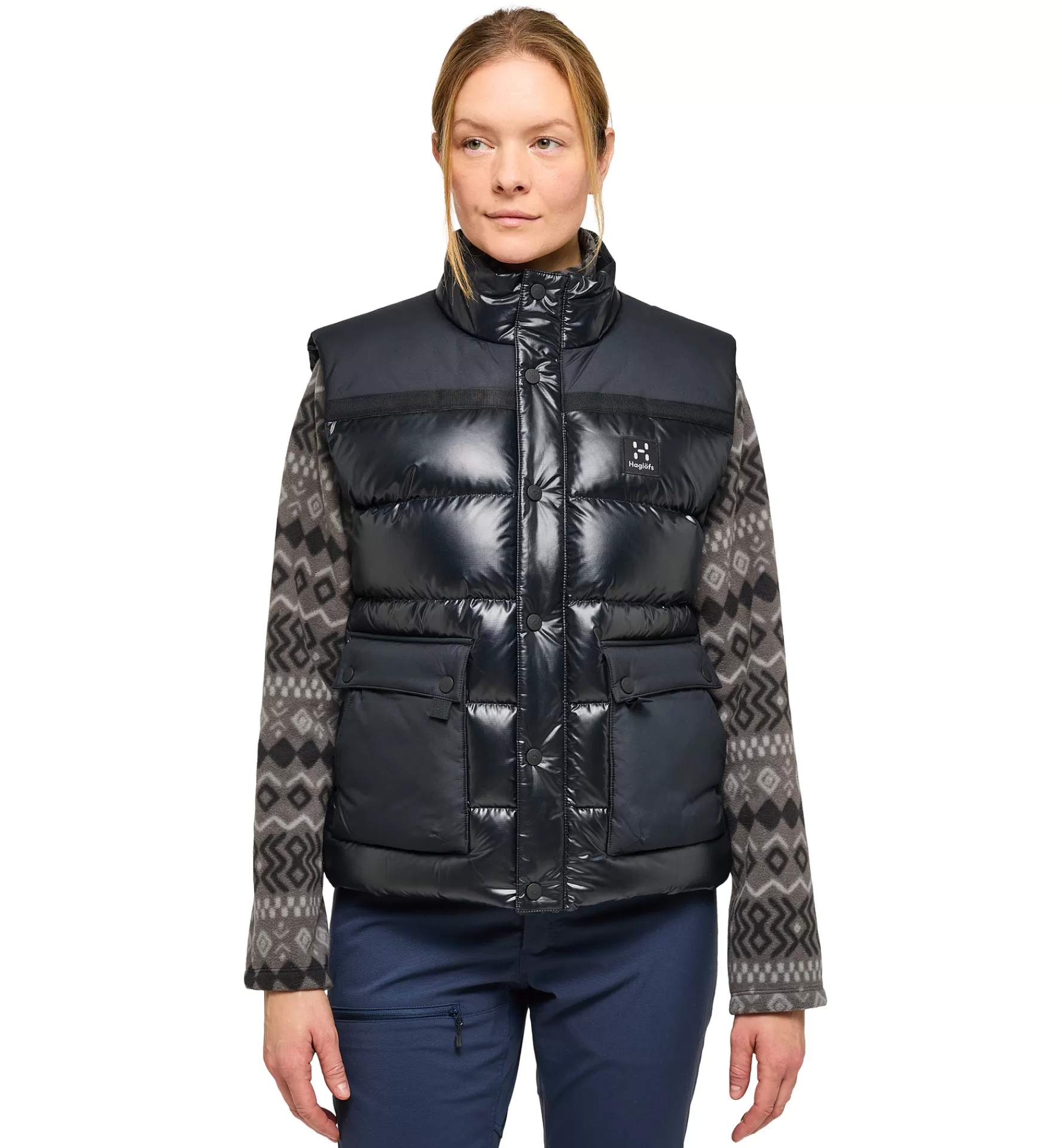 Best Haglöfs Funäs Down Vest Women True Black