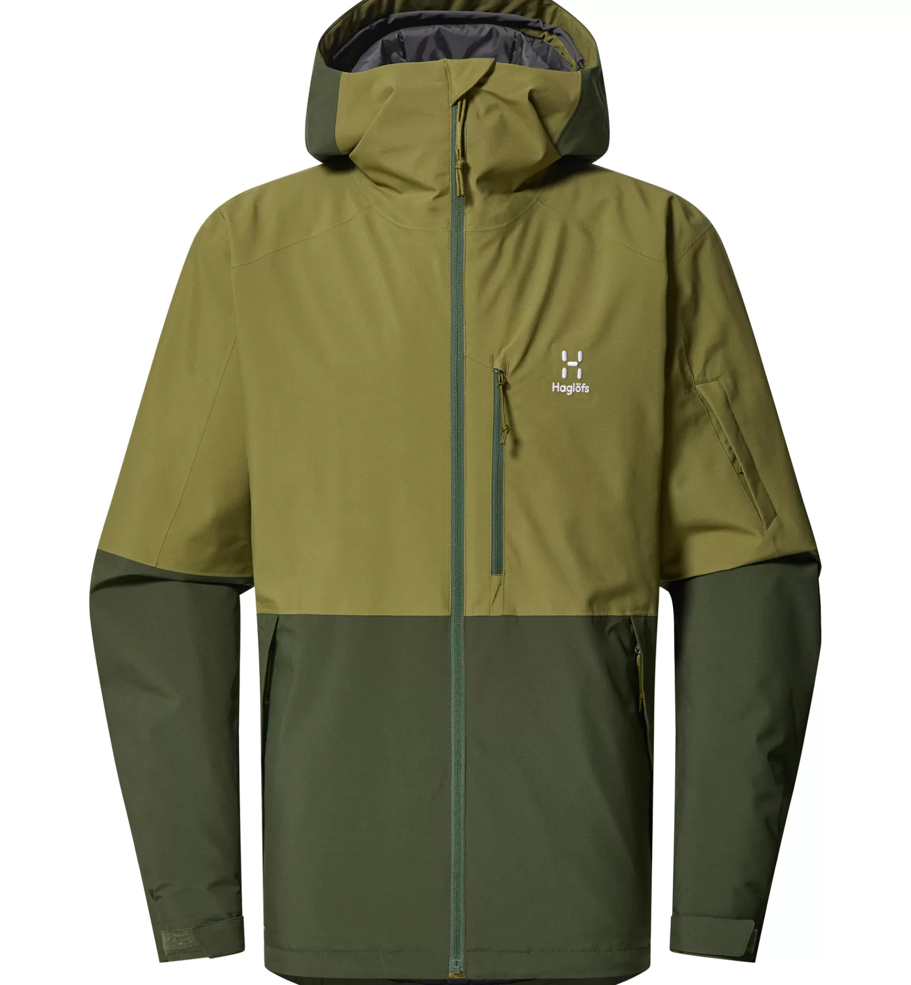 Hot Haglöfs Gondol Insulated Jacket Men Seaweed green/Olive green