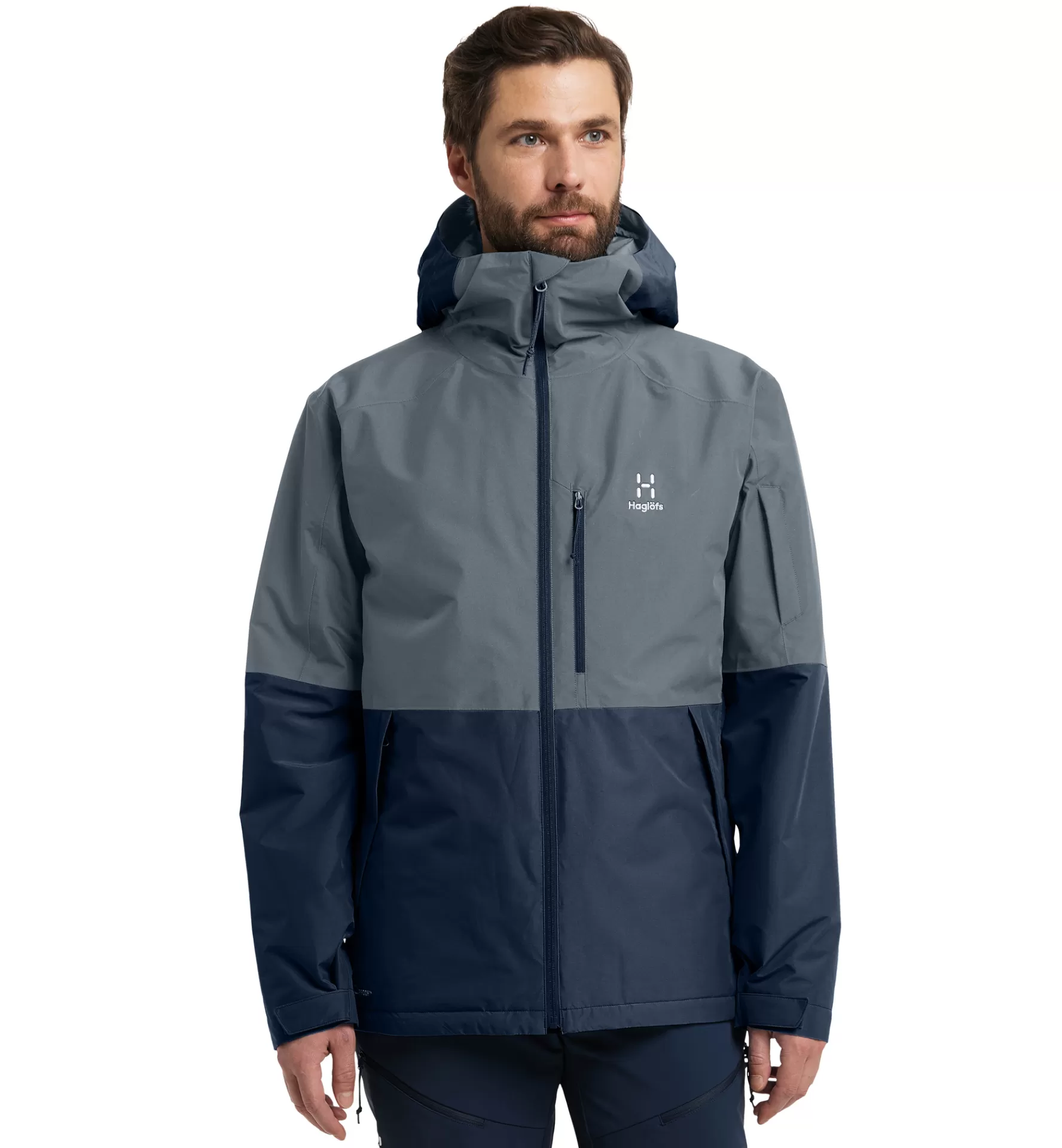 Best Haglöfs Gondol Insulated Jacket Men Tarn blue/Steel blue