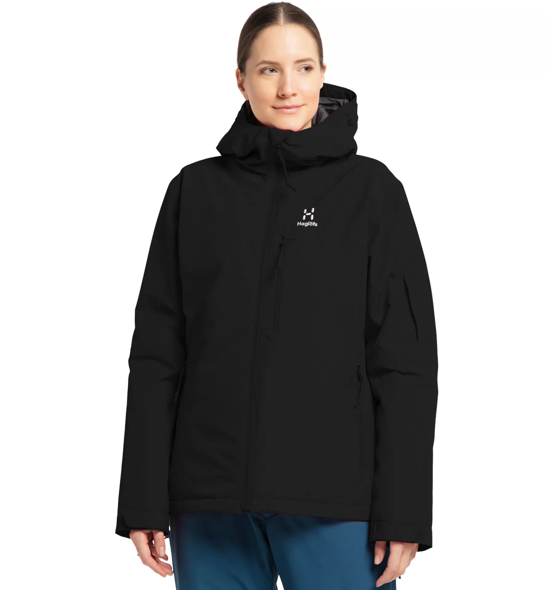 Best Haglöfs Gondol Insulated Jacket Women True Black