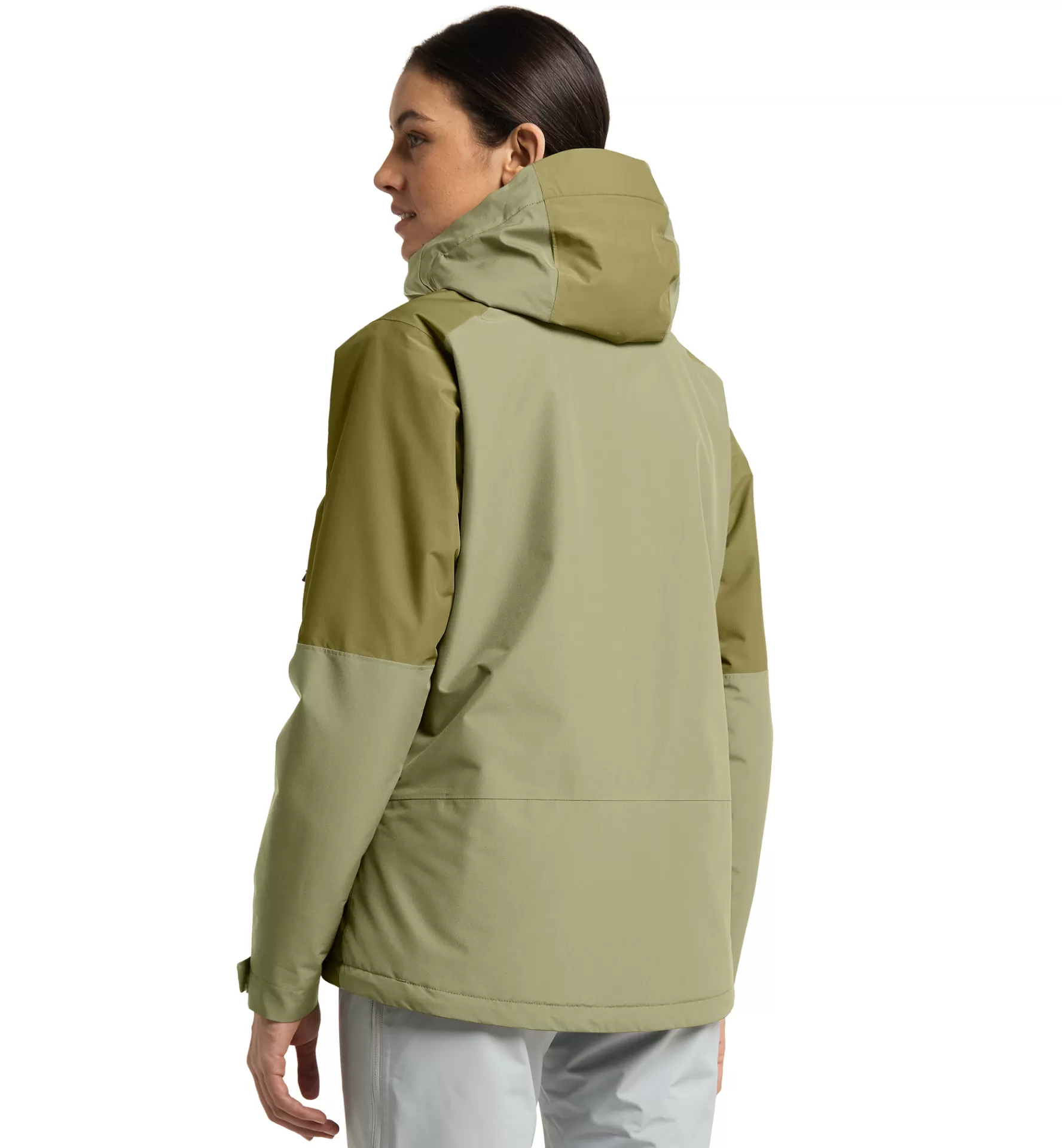 Cheap Haglöfs Gondol Insulated Jacket Women Thyme green/Olive green