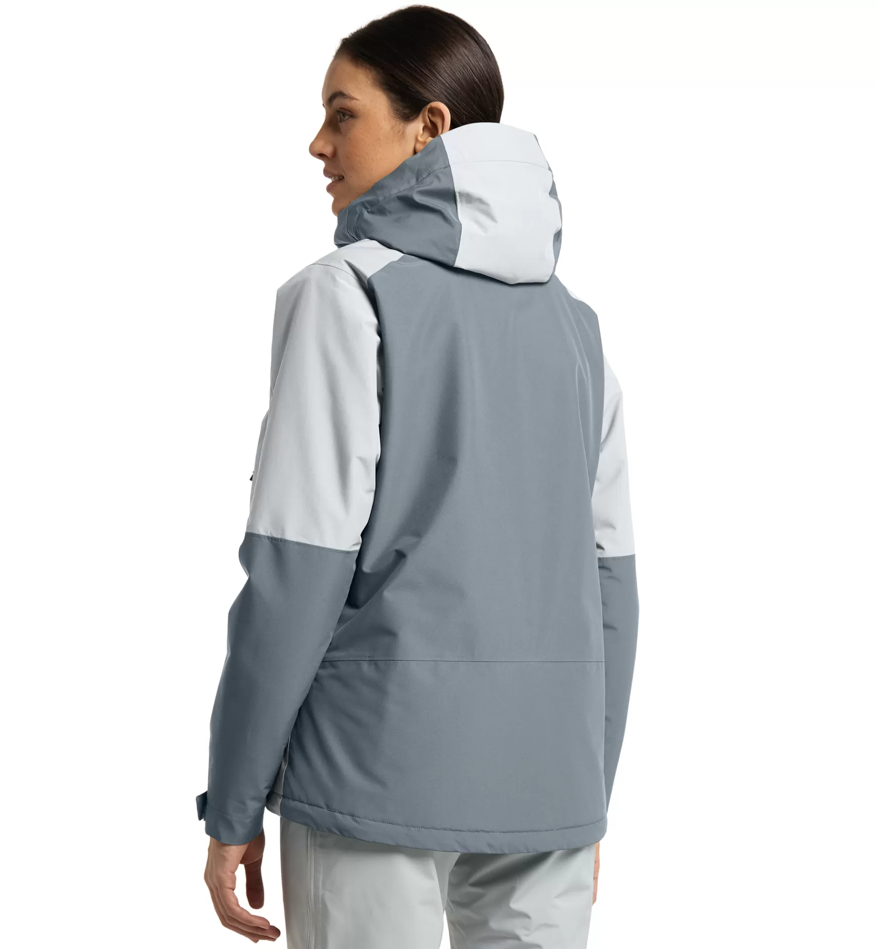 Cheap Haglöfs Gondol Insulated Jacket Women Steel Blue/Stone Grey