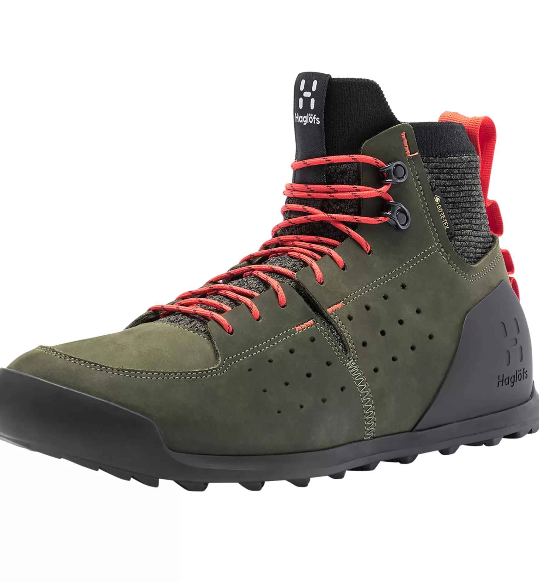 Flash Sale Haglöfs Duality AT1 GTX Mid Men Deep woods/Habanero