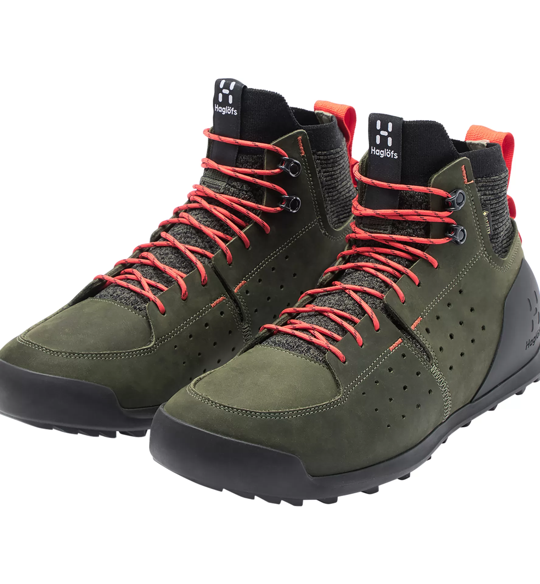 Flash Sale Haglöfs Duality AT1 GTX Mid Men Deep woods/Habanero