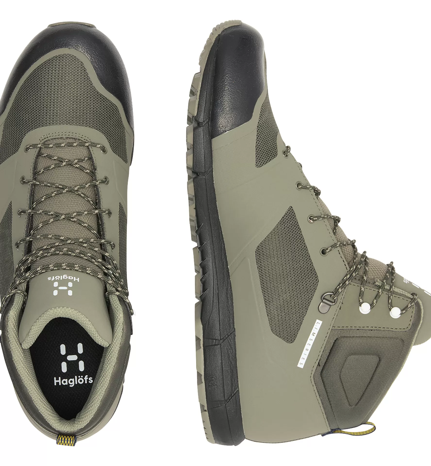 Store Haglöfs L.I.M Proof Mid Men Sage green/Deep woods