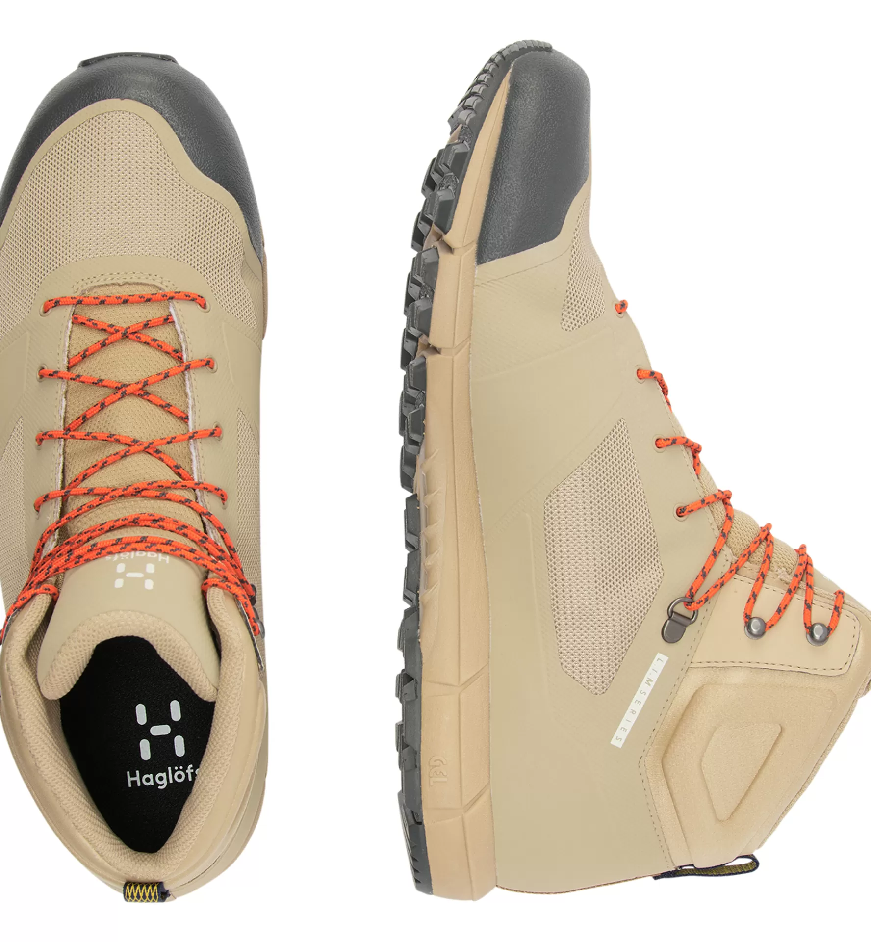 Best Haglöfs L.I.M Proof Mid Men Sand/Flame orange