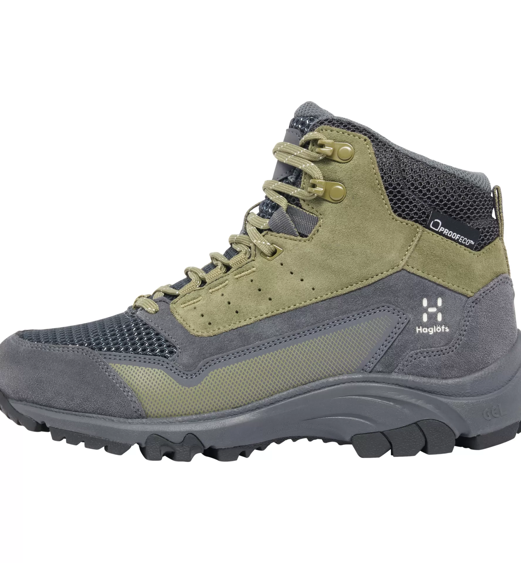 Hot Haglöfs Skuta Proof Mid Women Magnetite/Olive Green