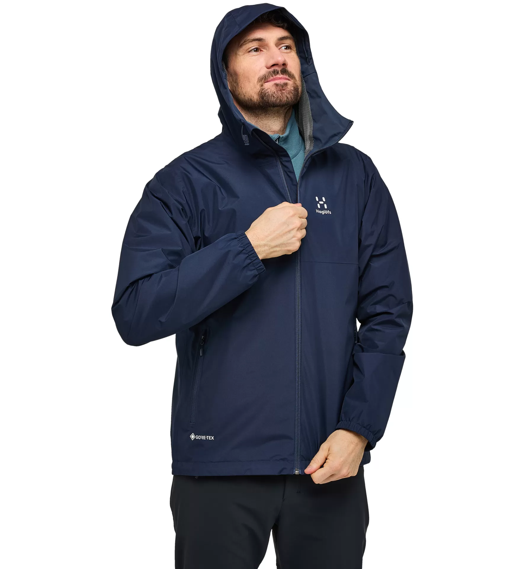 Best Haglöfs Kaise GTX Jacket Men Tarn Blue