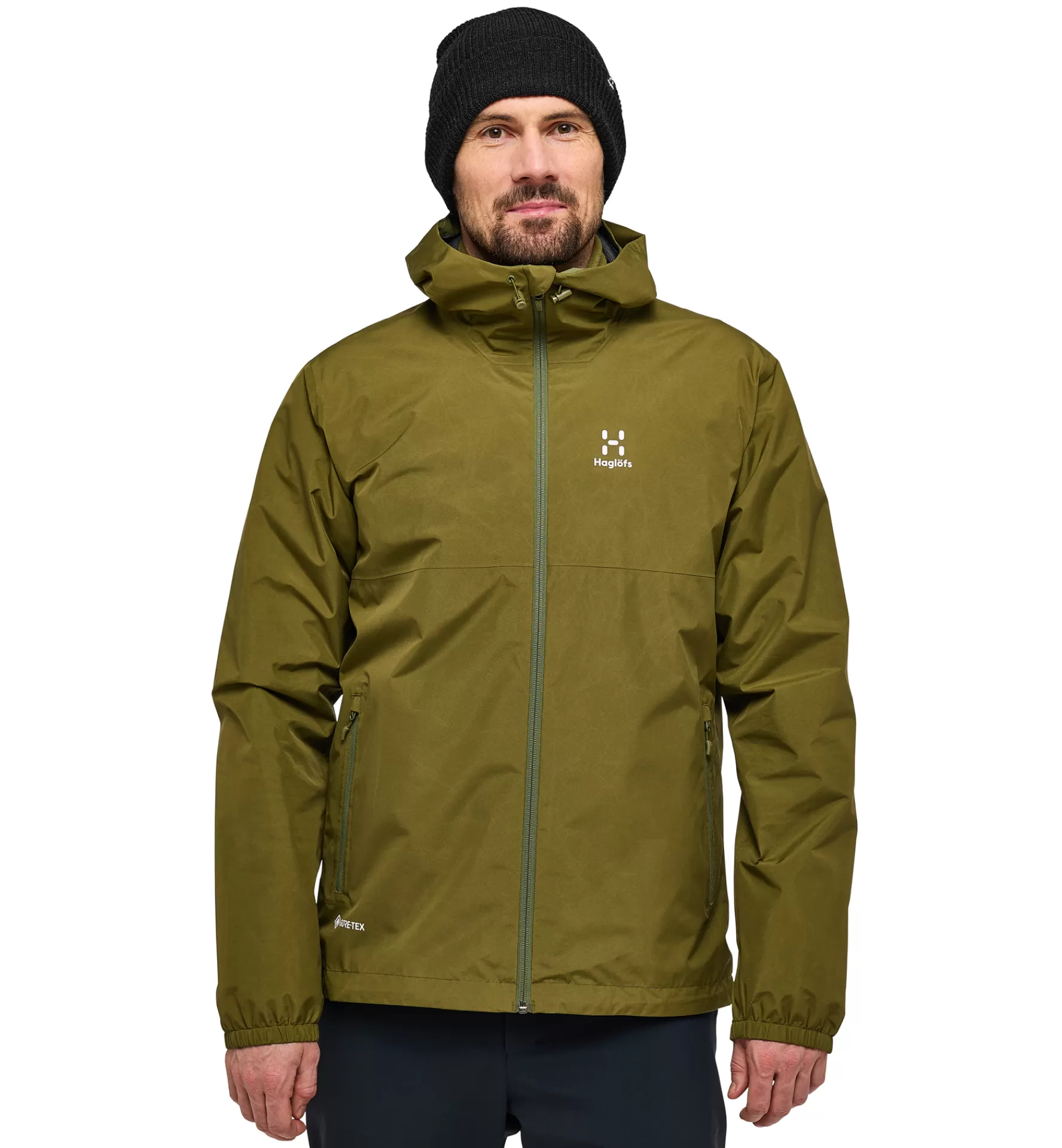 Shop Haglöfs Kaise GTX Jacket Men Olive Green