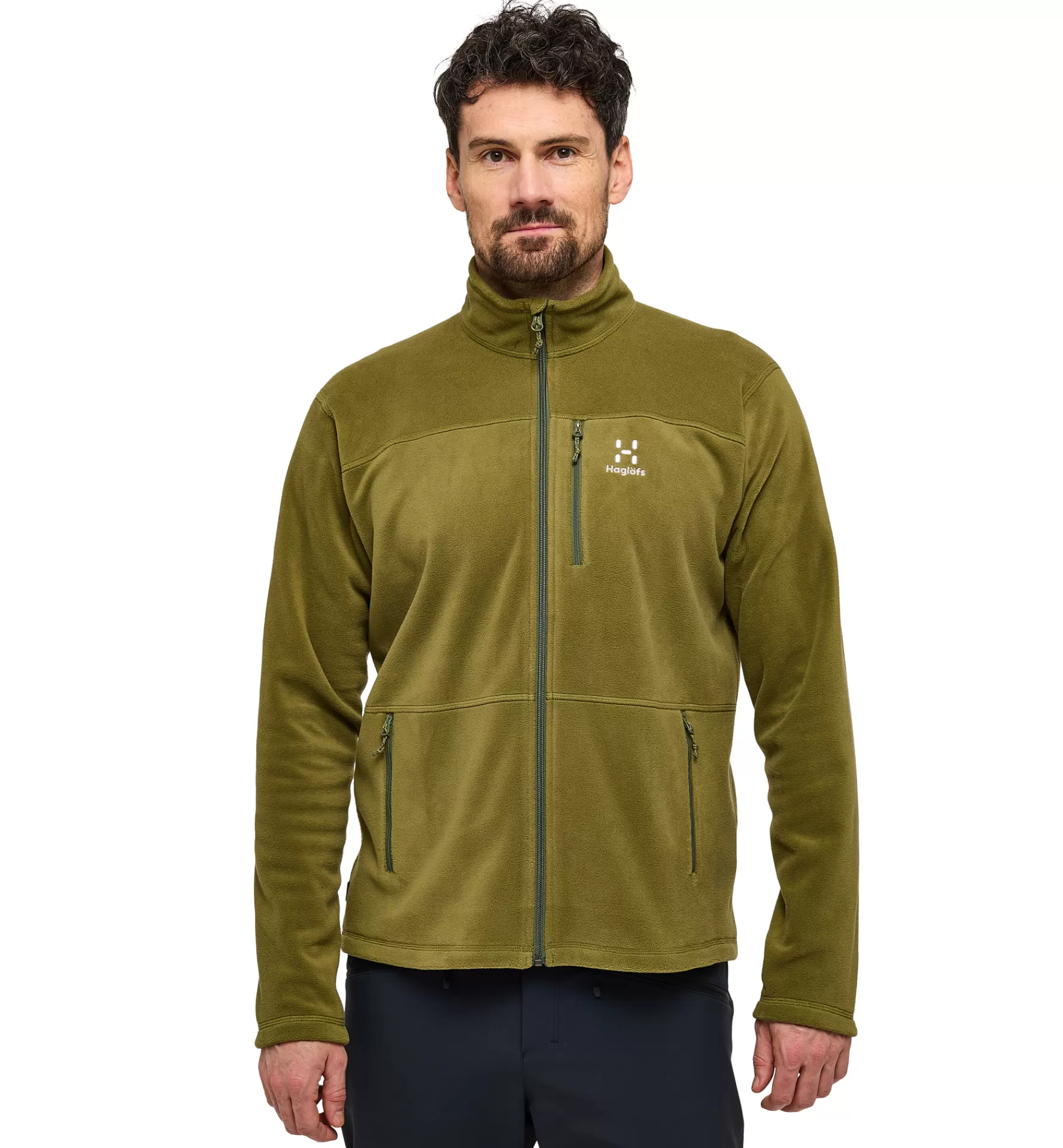 Outlet Haglöfs Kaise Mid Jacket Men Olive Green