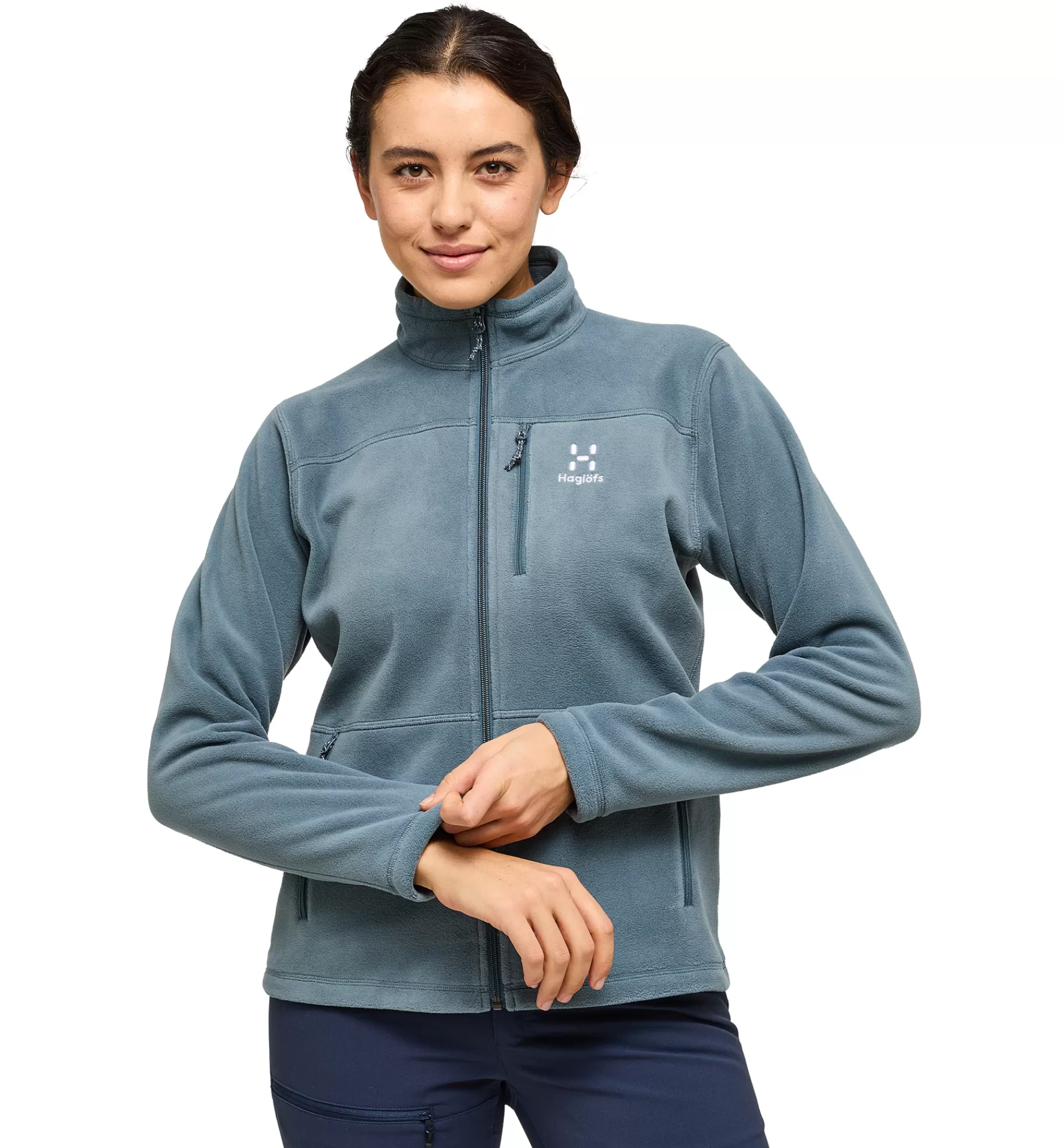 Discount Haglöfs Kaise Mid Jacket Women Steel Blue