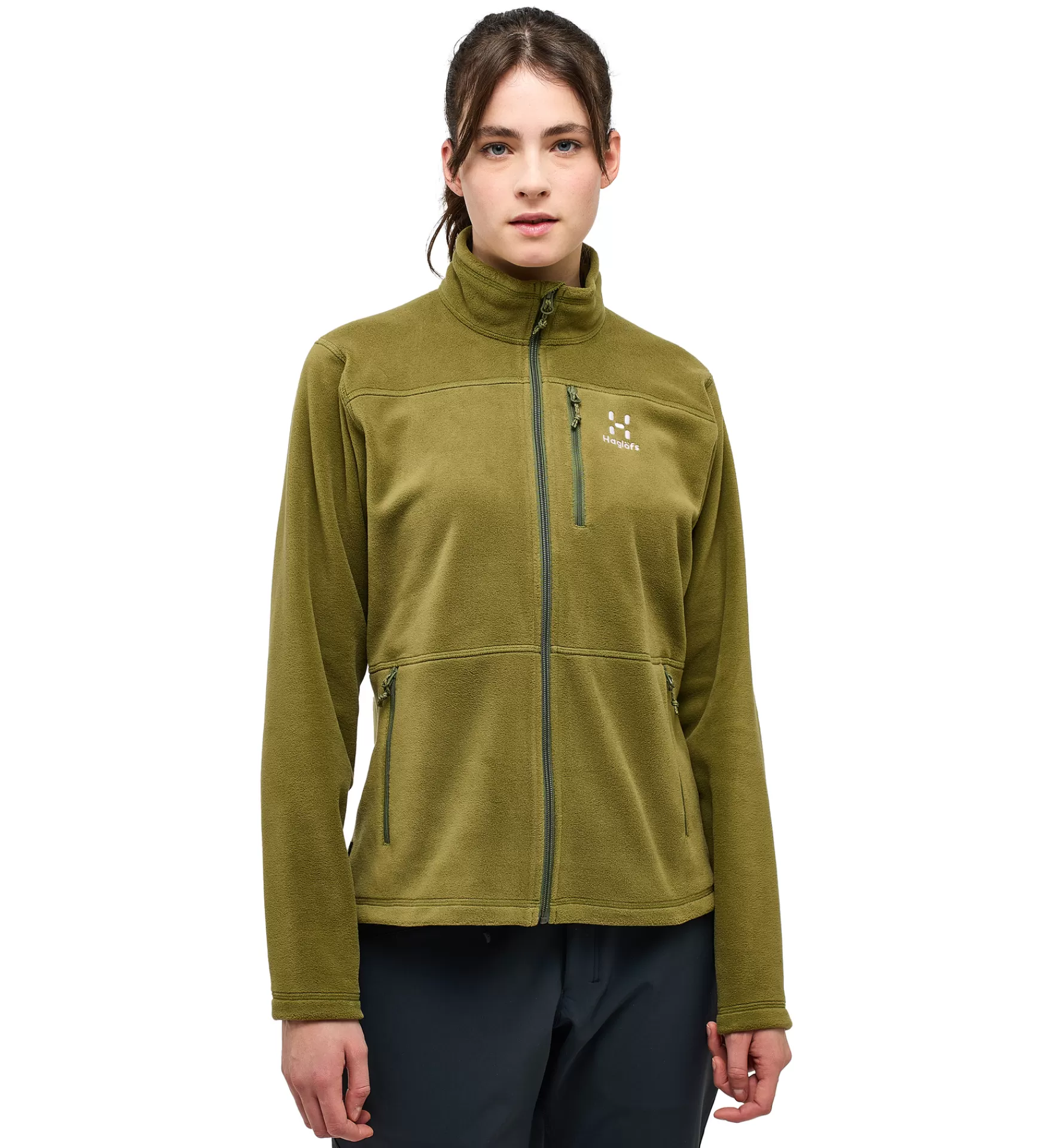 Sale Haglöfs Kaise Mid Jacket Women Olive Green