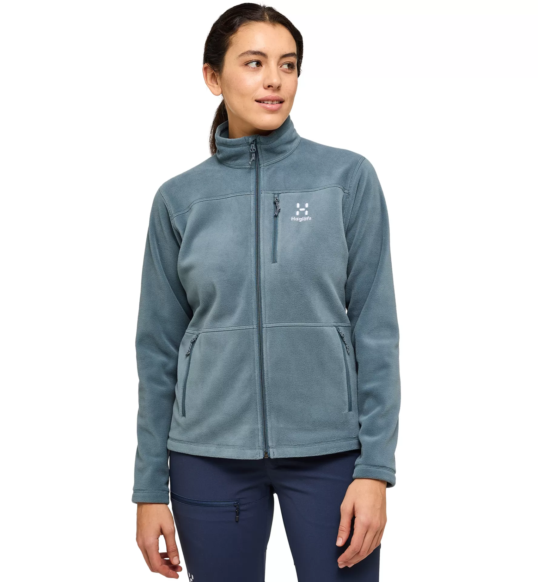 Discount Haglöfs Kaise Mid Jacket Women Steel Blue