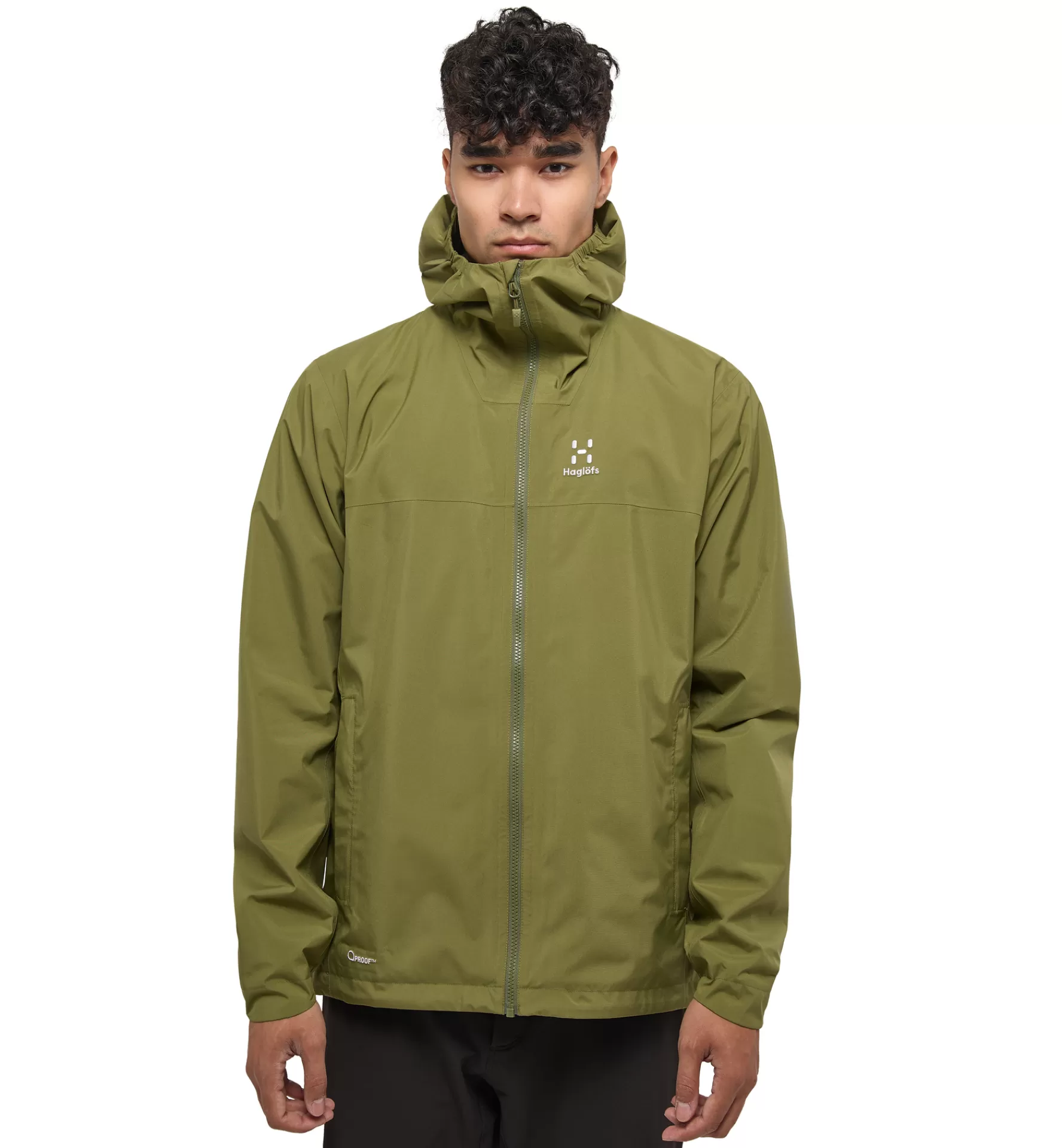 Hot Haglöfs Korp Proof Jacket Men Olive Green