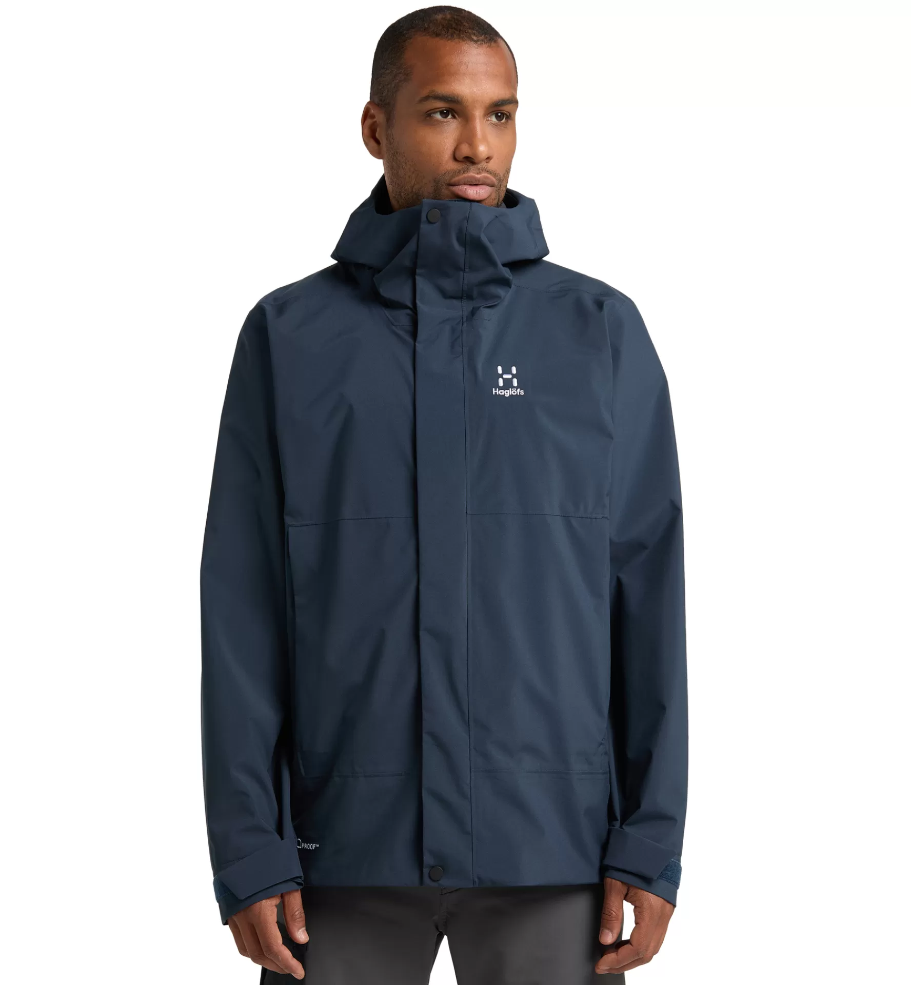 Clearance Haglöfs Koyal Proof Jacket Men Tarn Blue