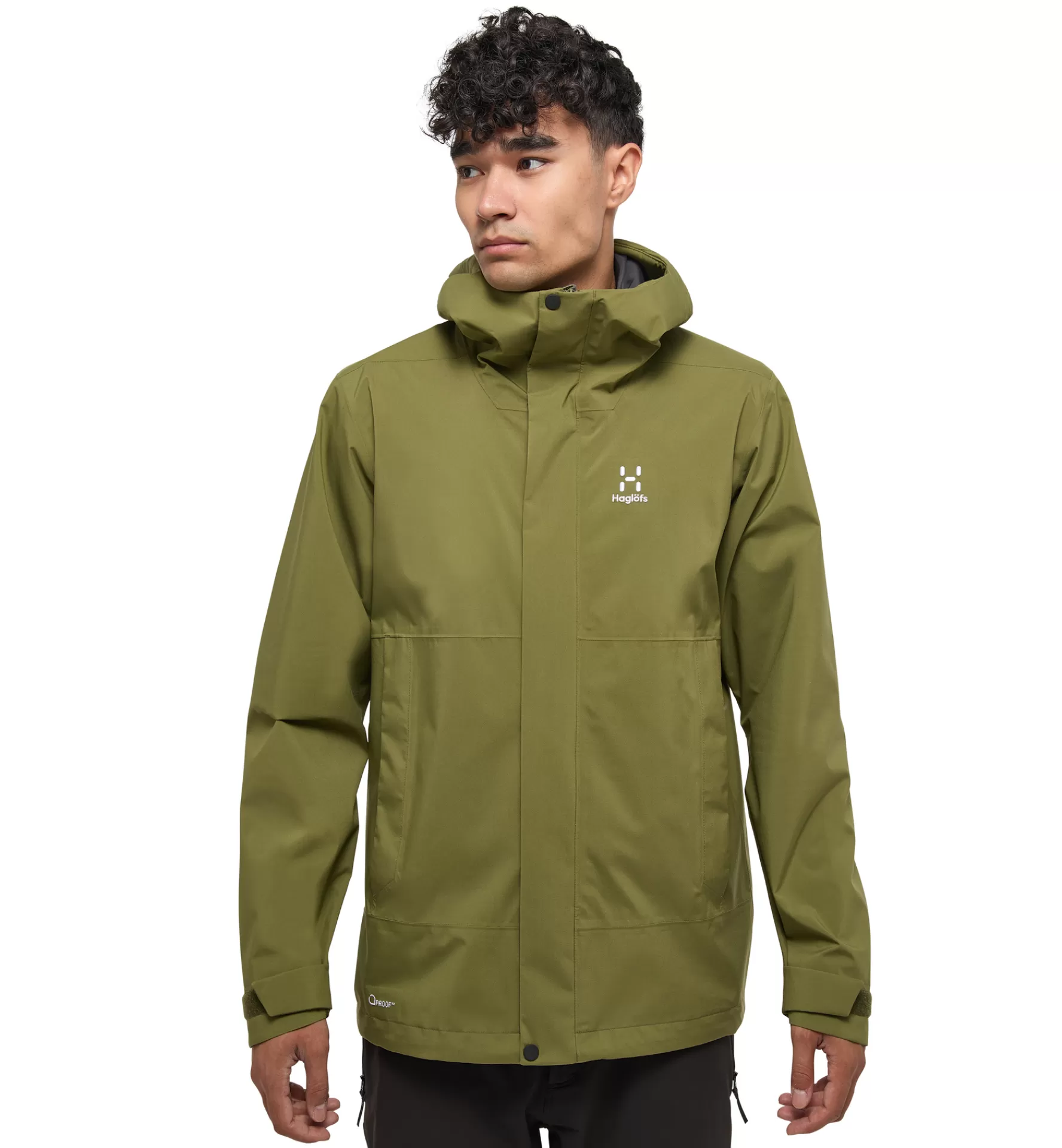 Clearance Haglöfs Koyal Proof Jacket Men Olive Green