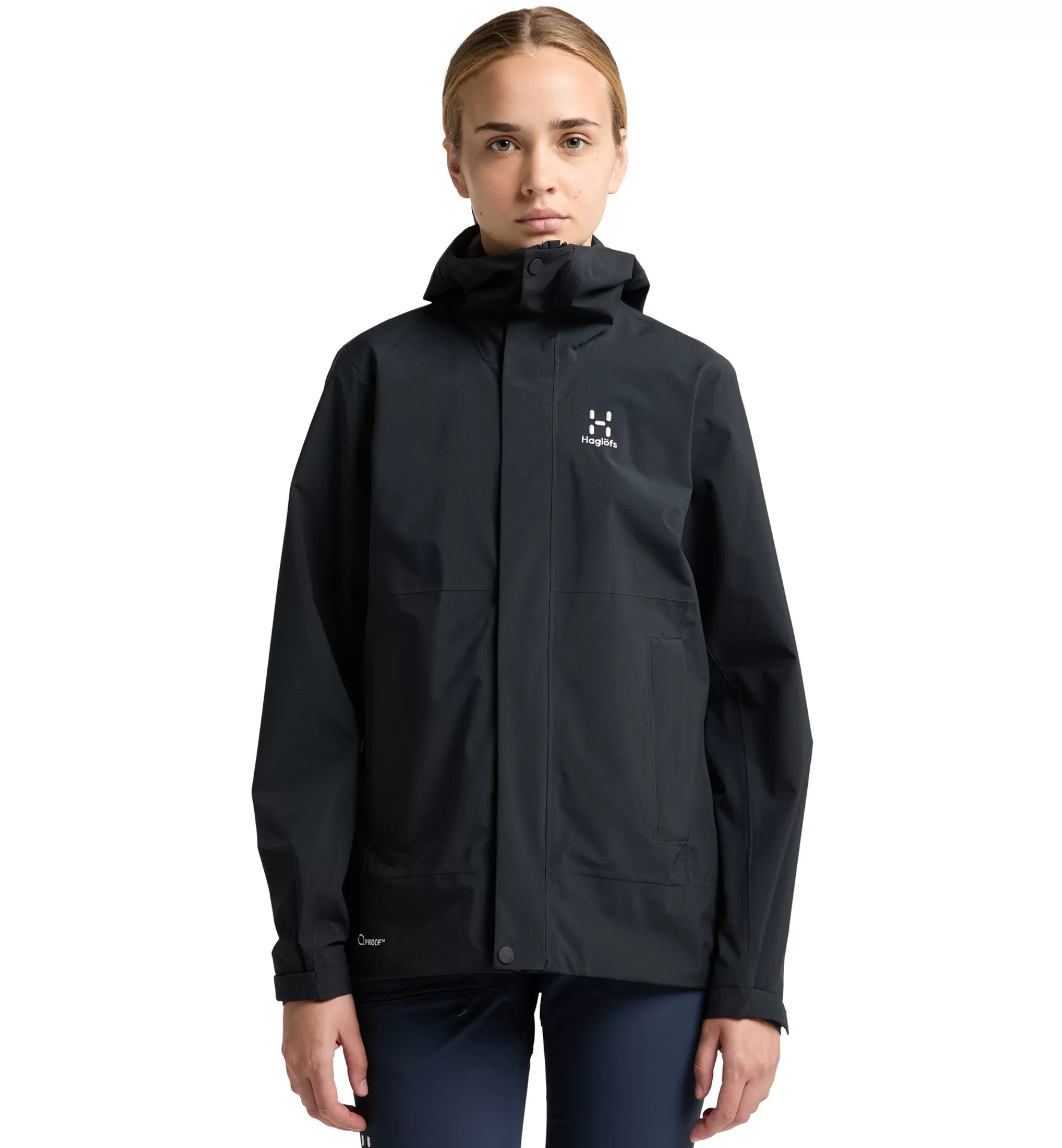 Shop Haglöfs Koyal Proof Jacket Women True Black