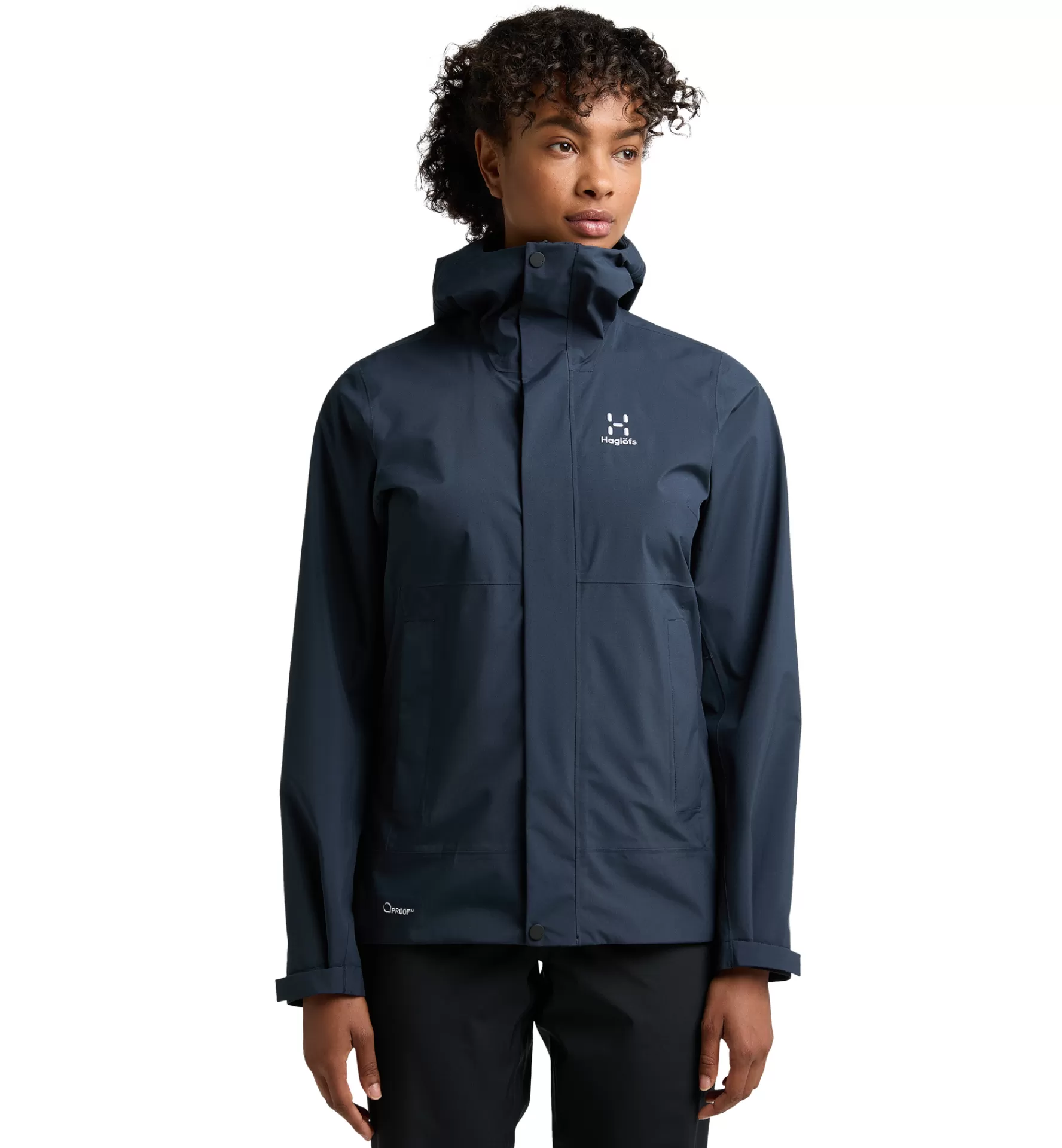 Online Haglöfs Koyal Proof Jacket Women Tarn Blue