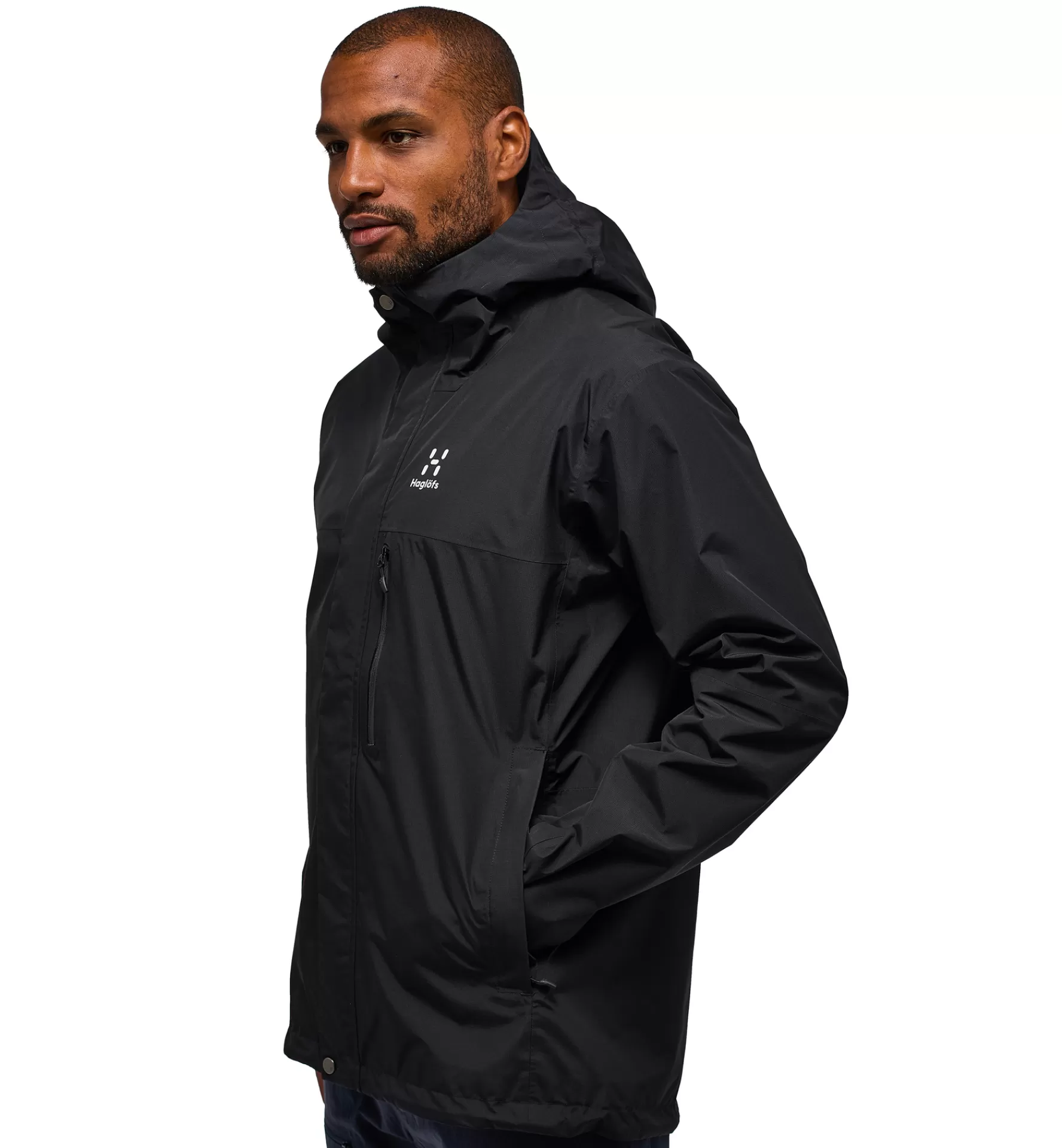 Outlet Haglöfs Lark GTX Jacket Men True Black