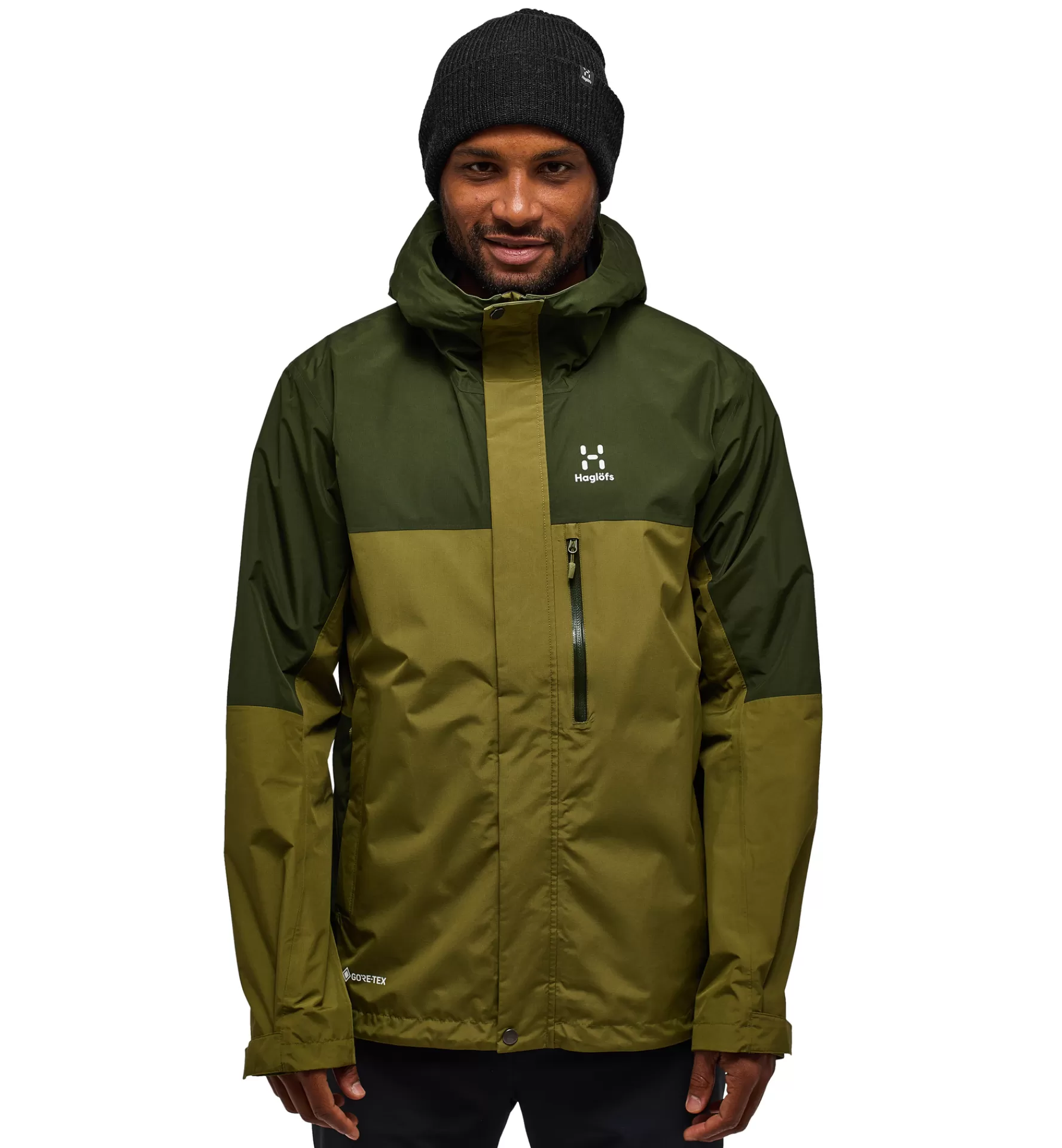 New Haglöfs Lark GTX Jacket Men Olive Green/Seaweed Green