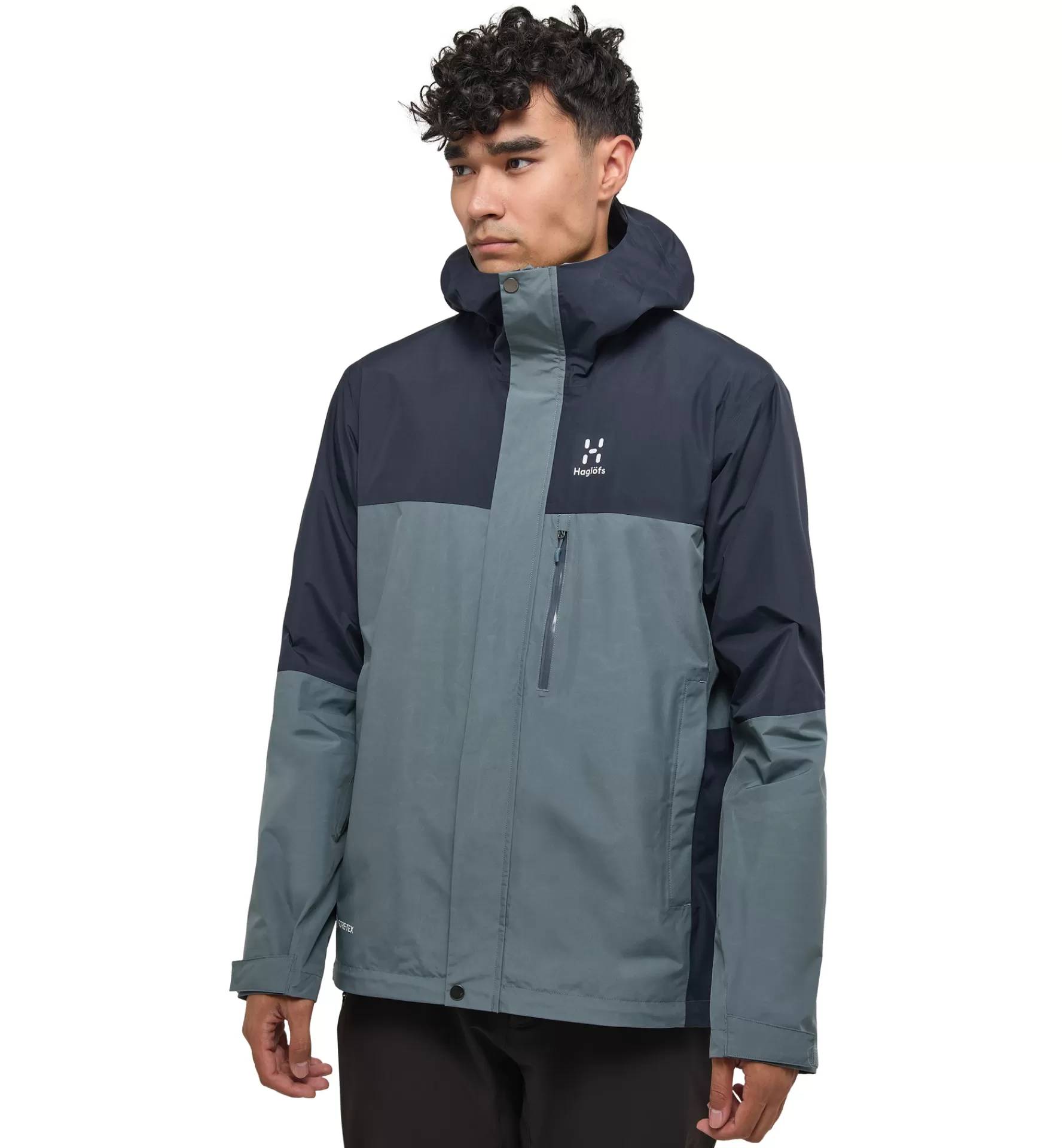 Best Sale Haglöfs Lark GTX Jacket Men Steel blue/Tarn blue