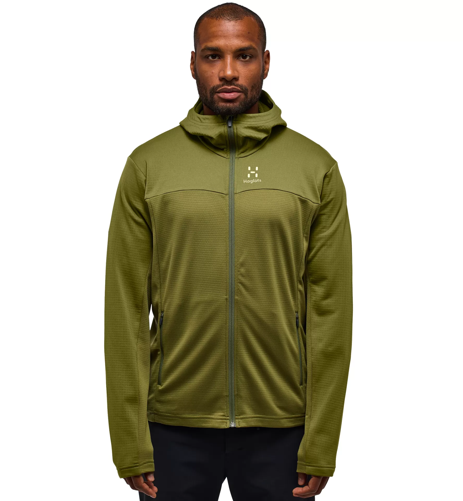 Store Haglöfs Lark Mid Hood Men Olive Green