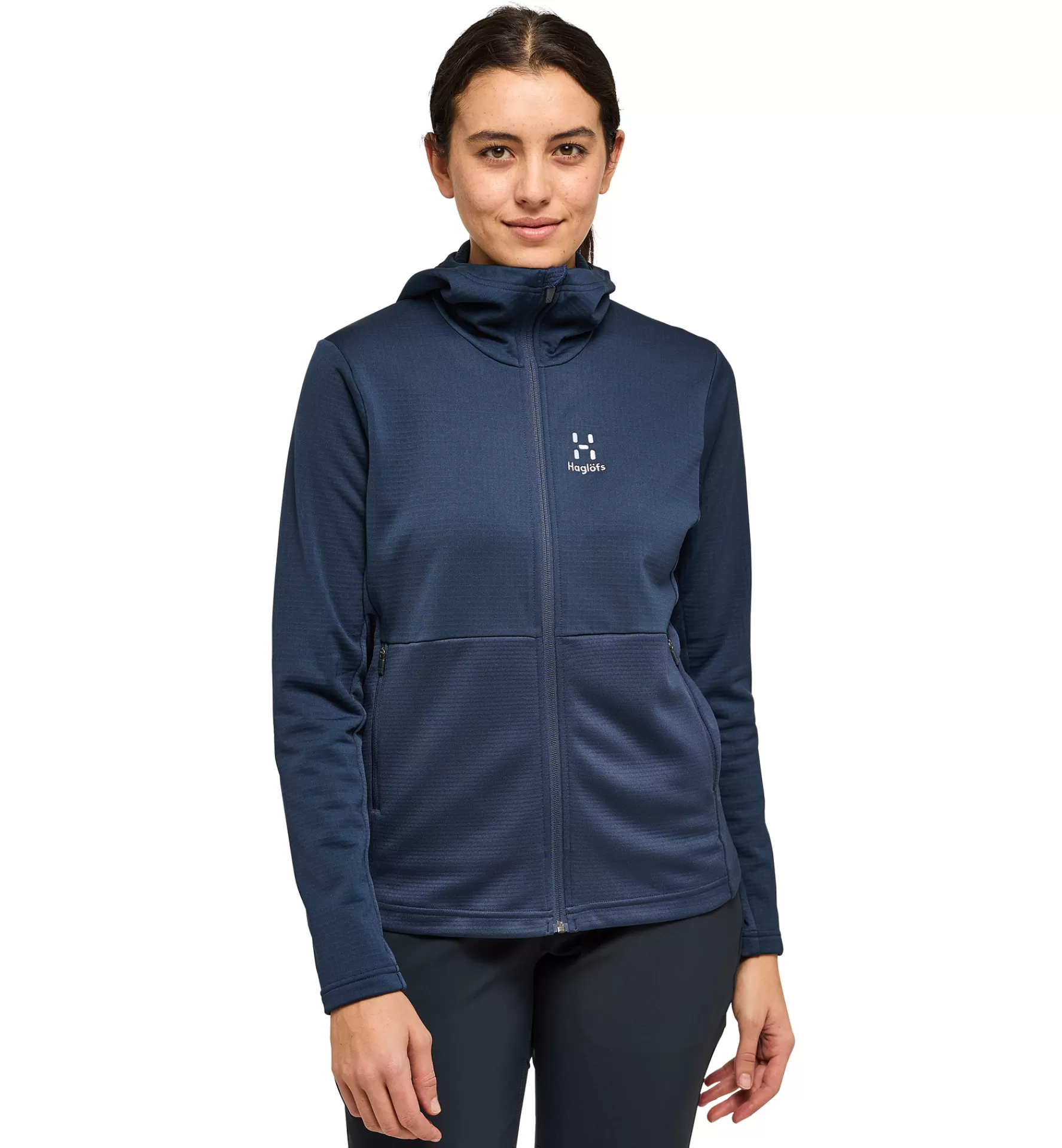 Outlet Haglöfs Lark Mid Hood Women Tarn Blue