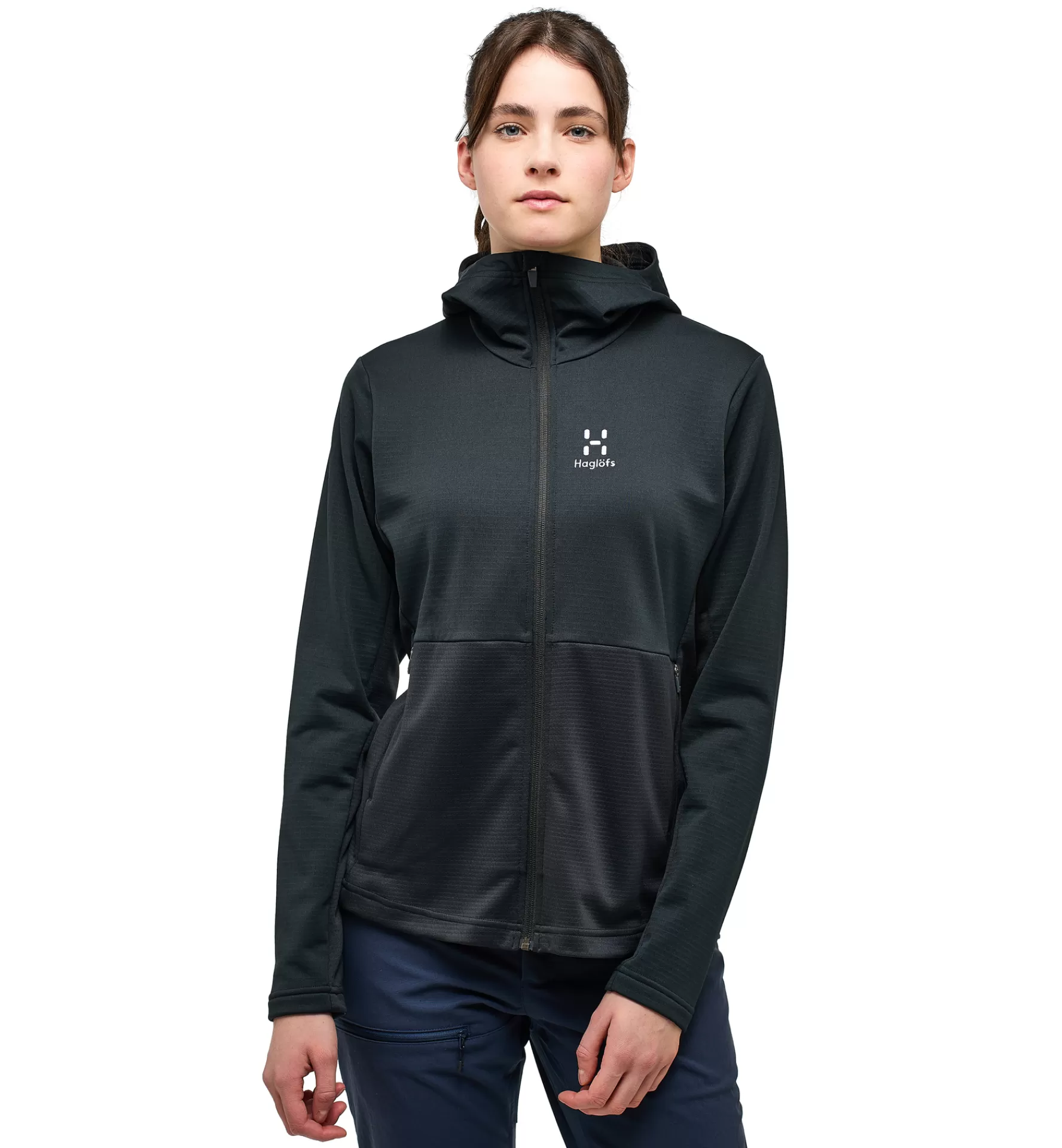 Store Haglöfs Lark Mid Hood Women True Black