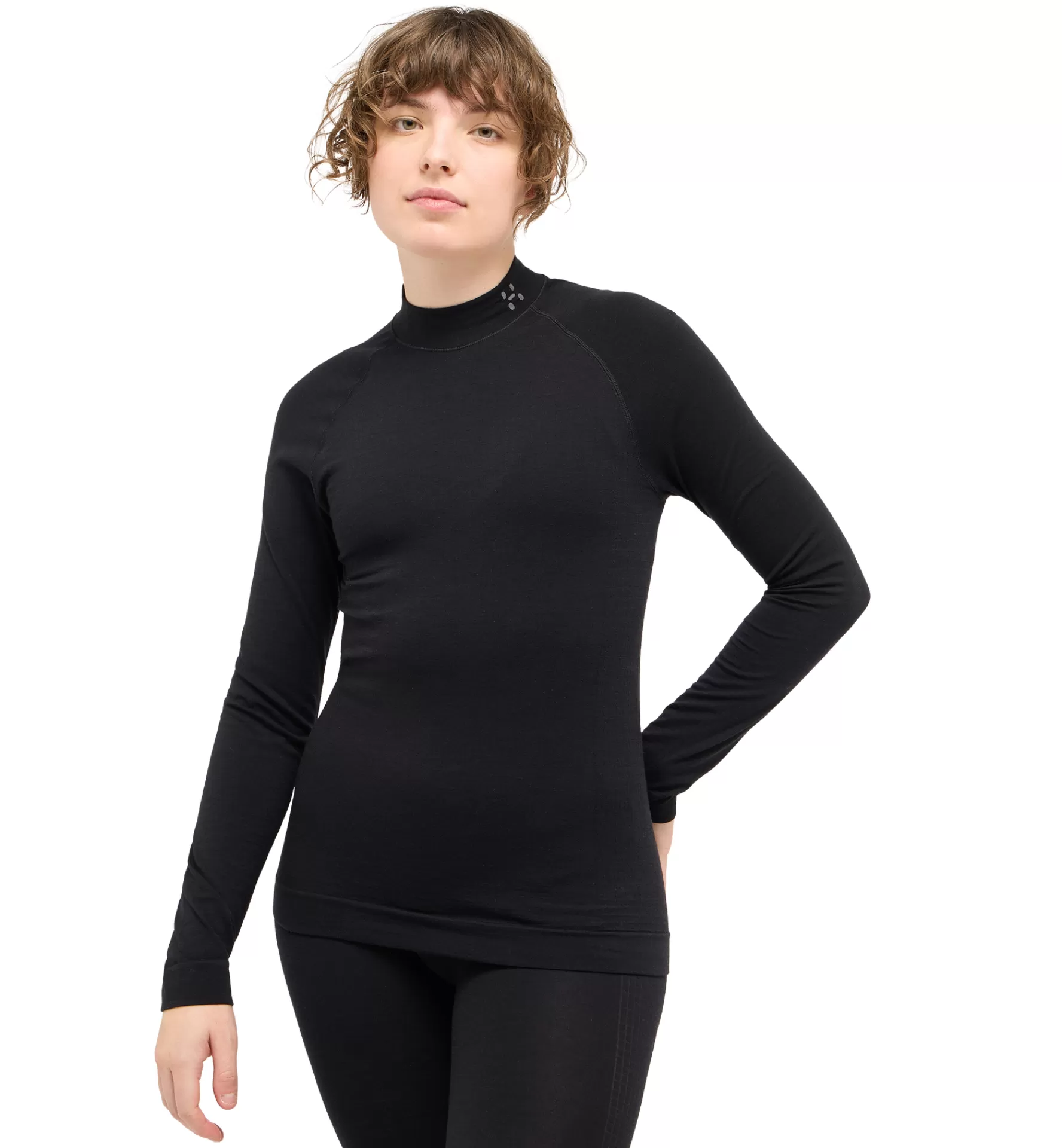 Best Sale Haglöfs Latnja Wool Crew Neck Women True Black