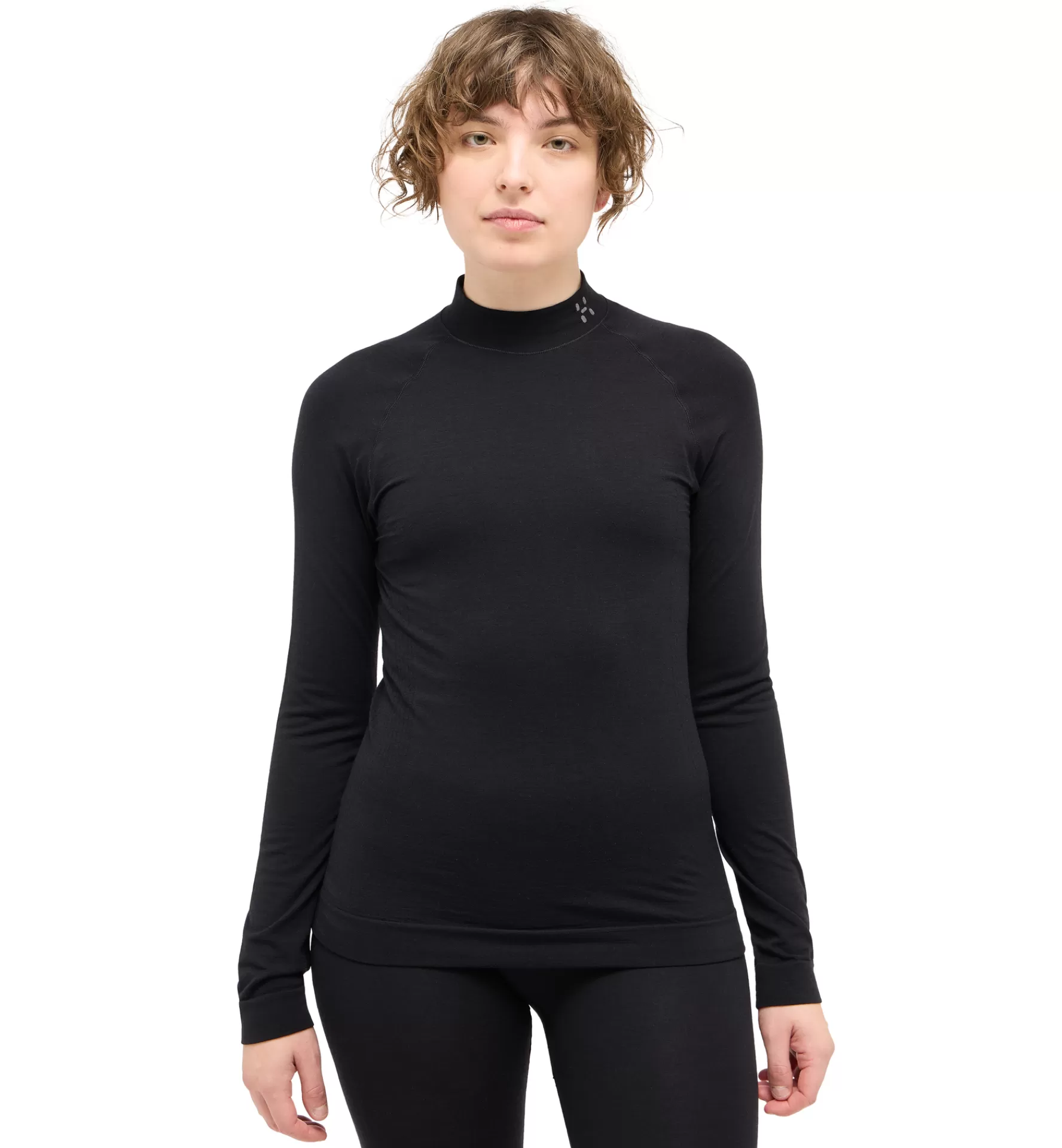 Best Sale Haglöfs Latnja Wool Crew Neck Women True Black