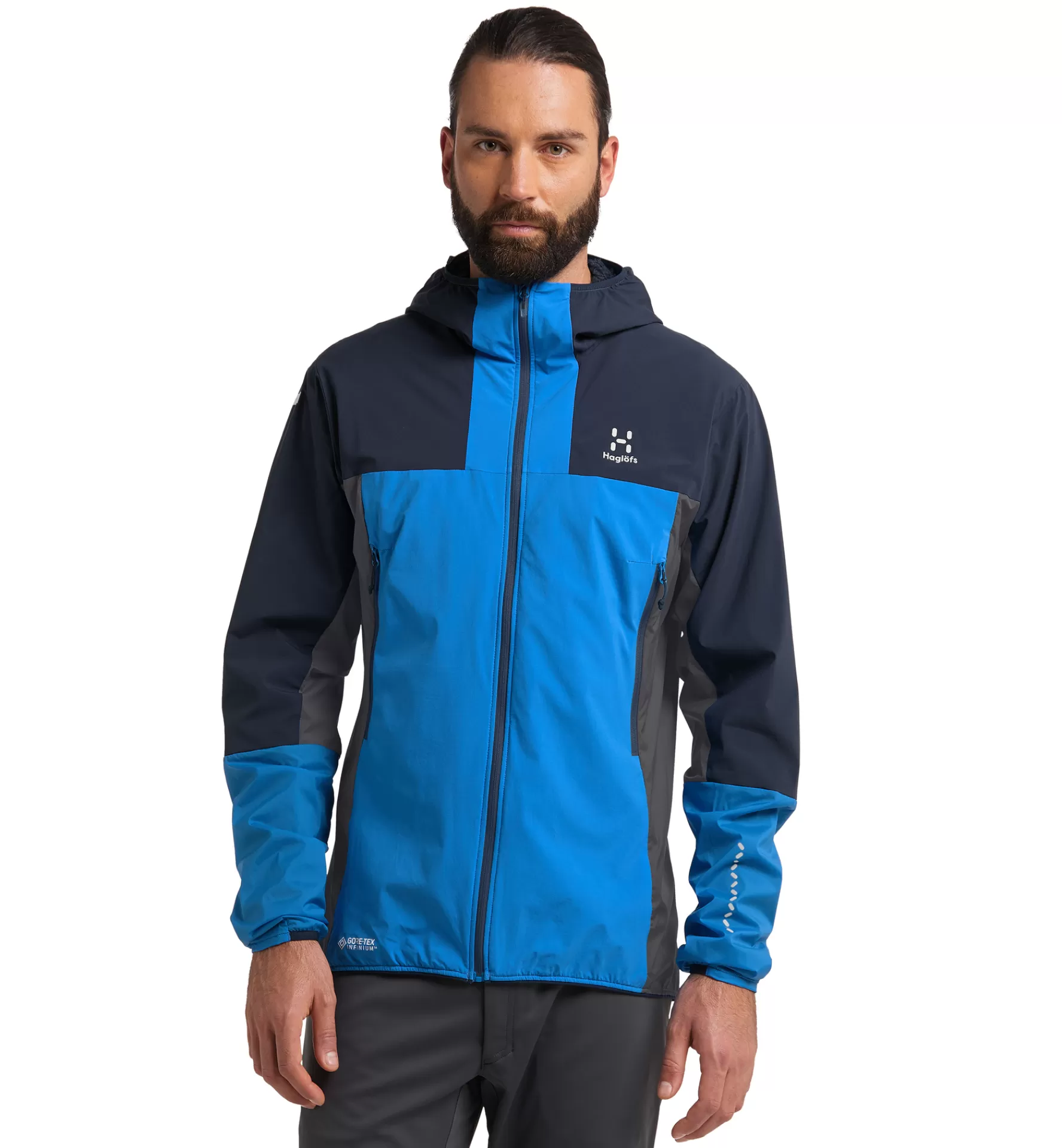 Cheap Haglöfs L.I.M Alpha Hood Men Nordic blue/Tarn blue