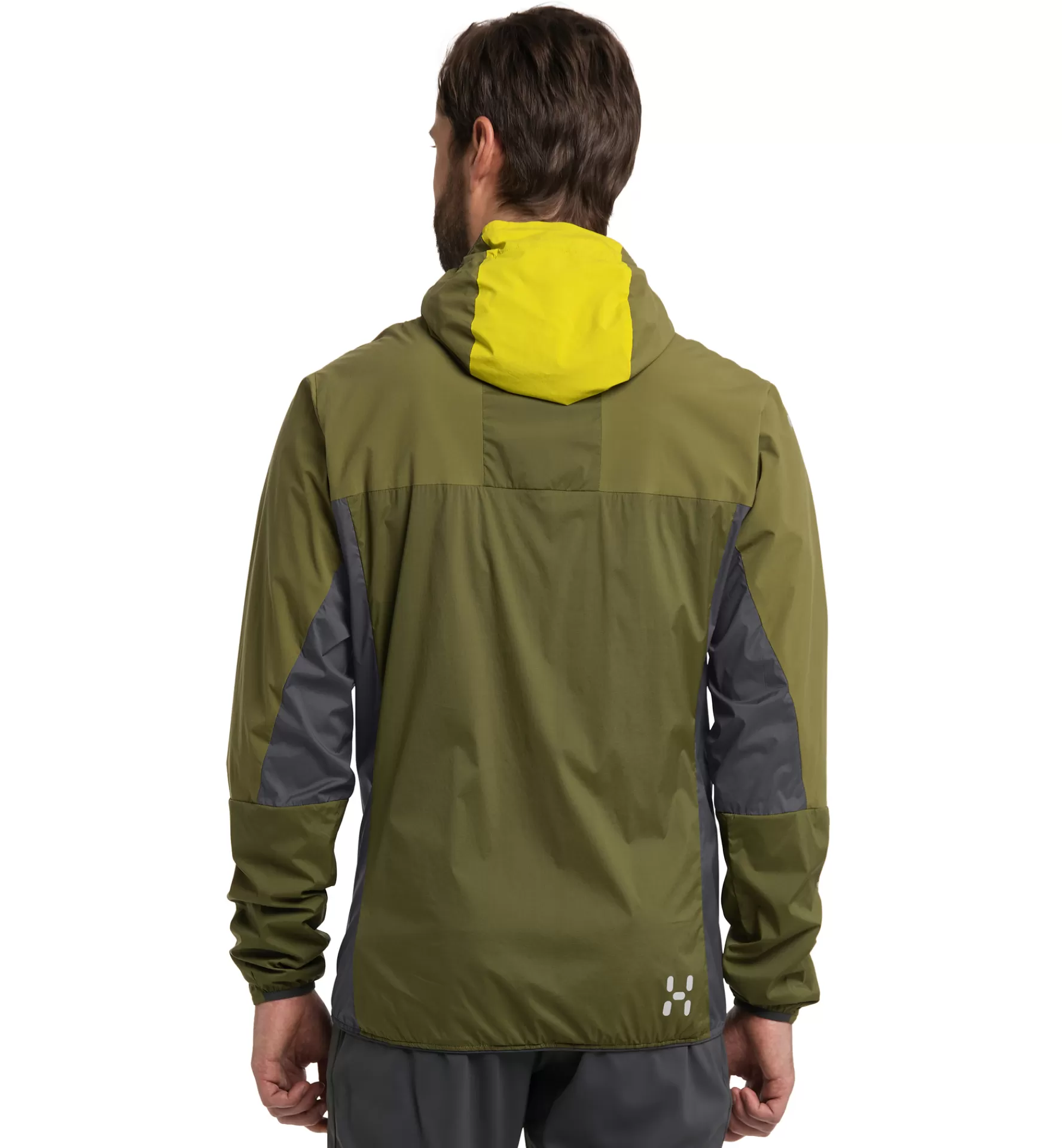 Best Sale Haglöfs L.I.M Alpha Hood Men Aurora/Olive Green